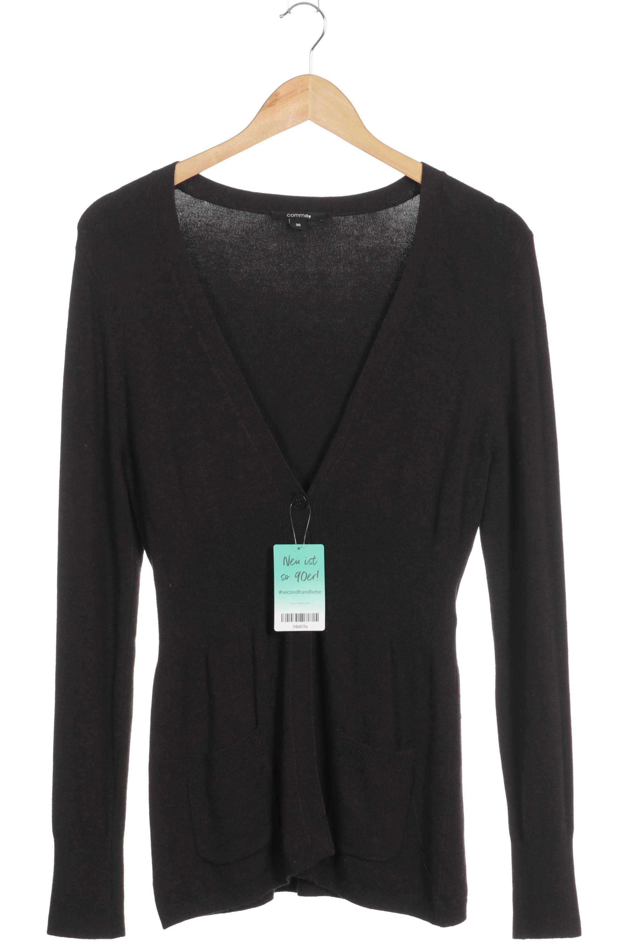 

Comma Damen Strickjacke, braun, Gr. 36