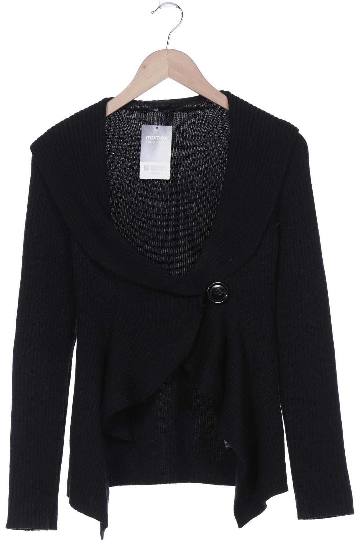 

Comma Damen Strickjacke, schwarz, Gr. 36