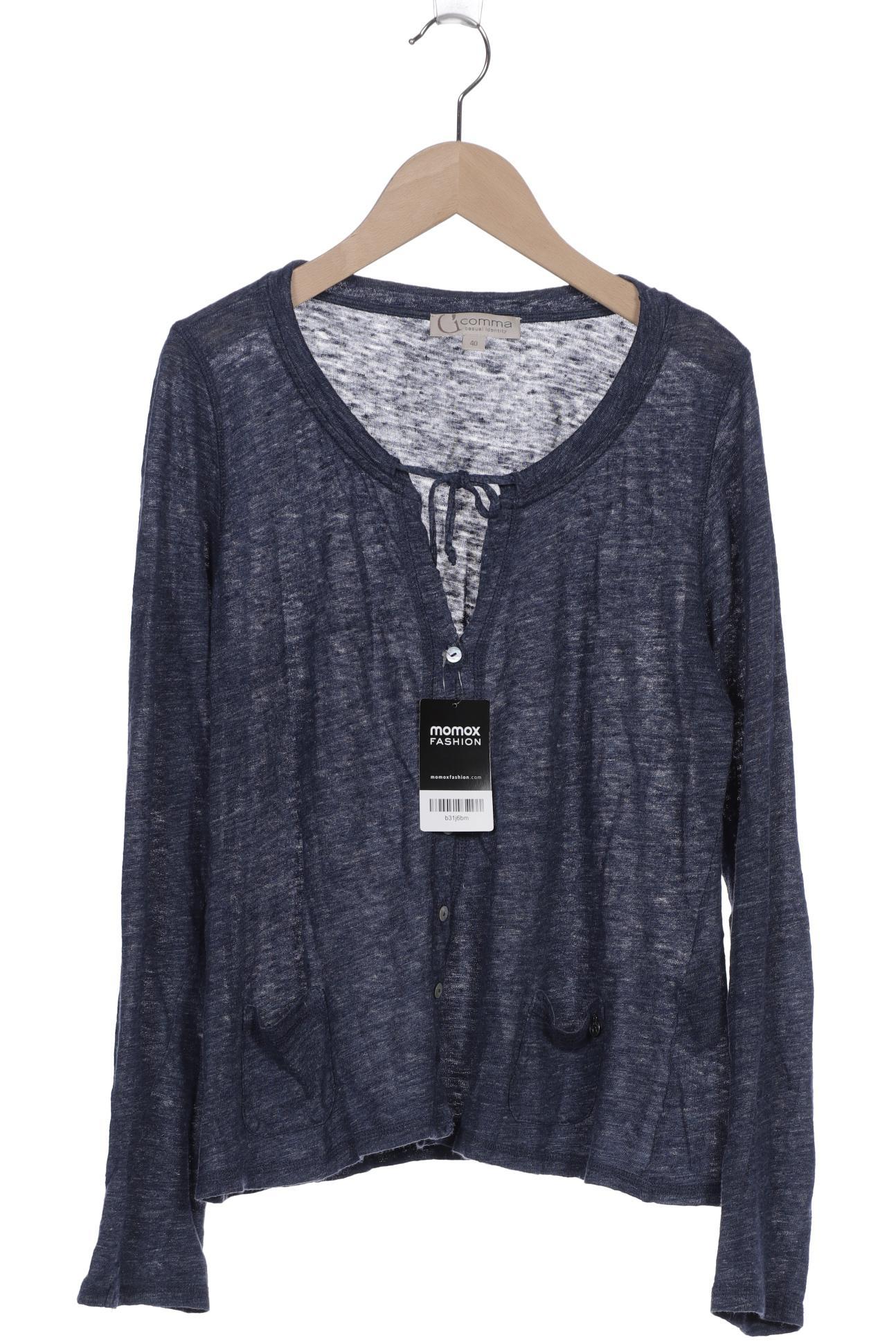 

Comma Damen Strickjacke, marineblau