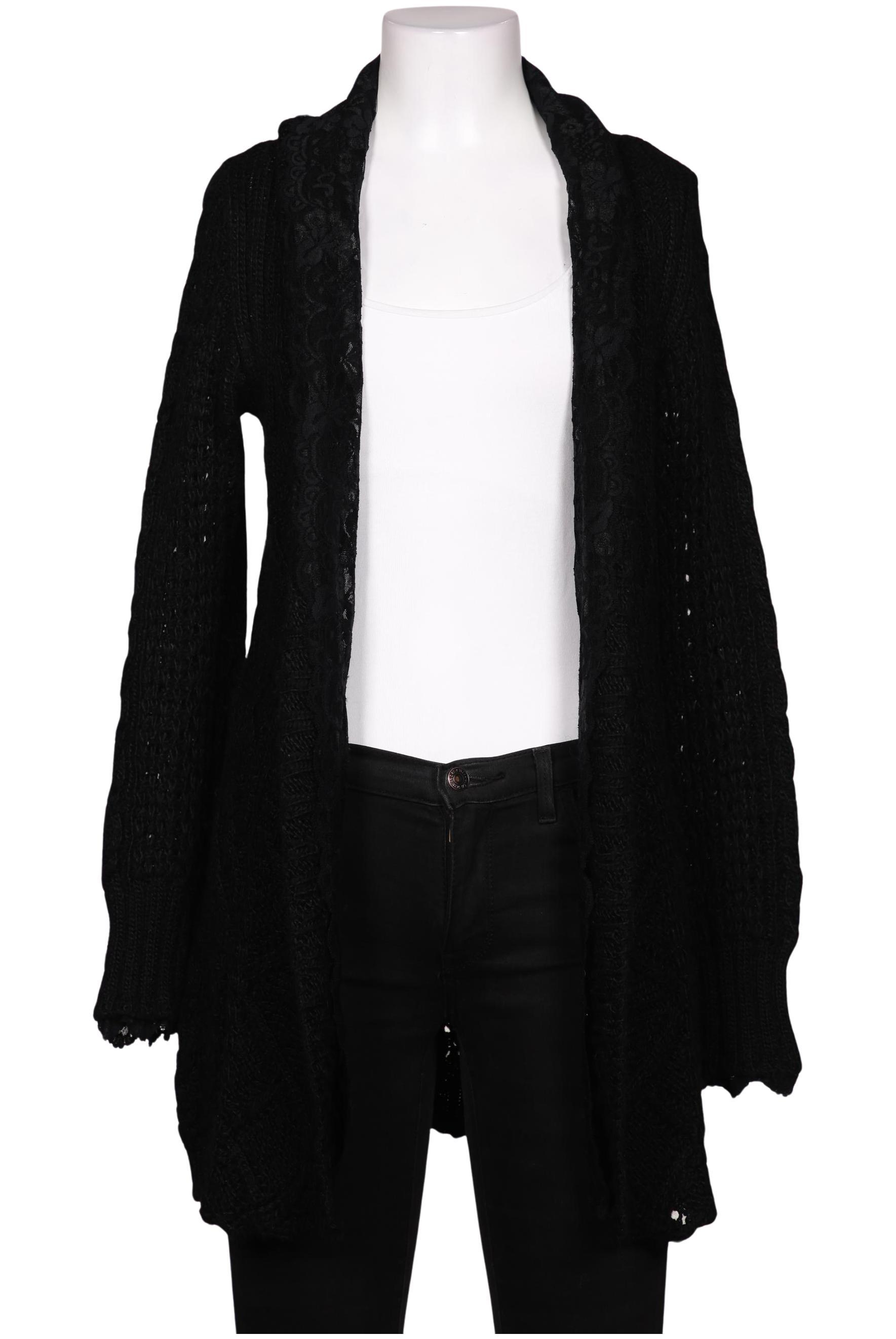 

Comma Damen Strickjacke, schwarz, Gr. 38