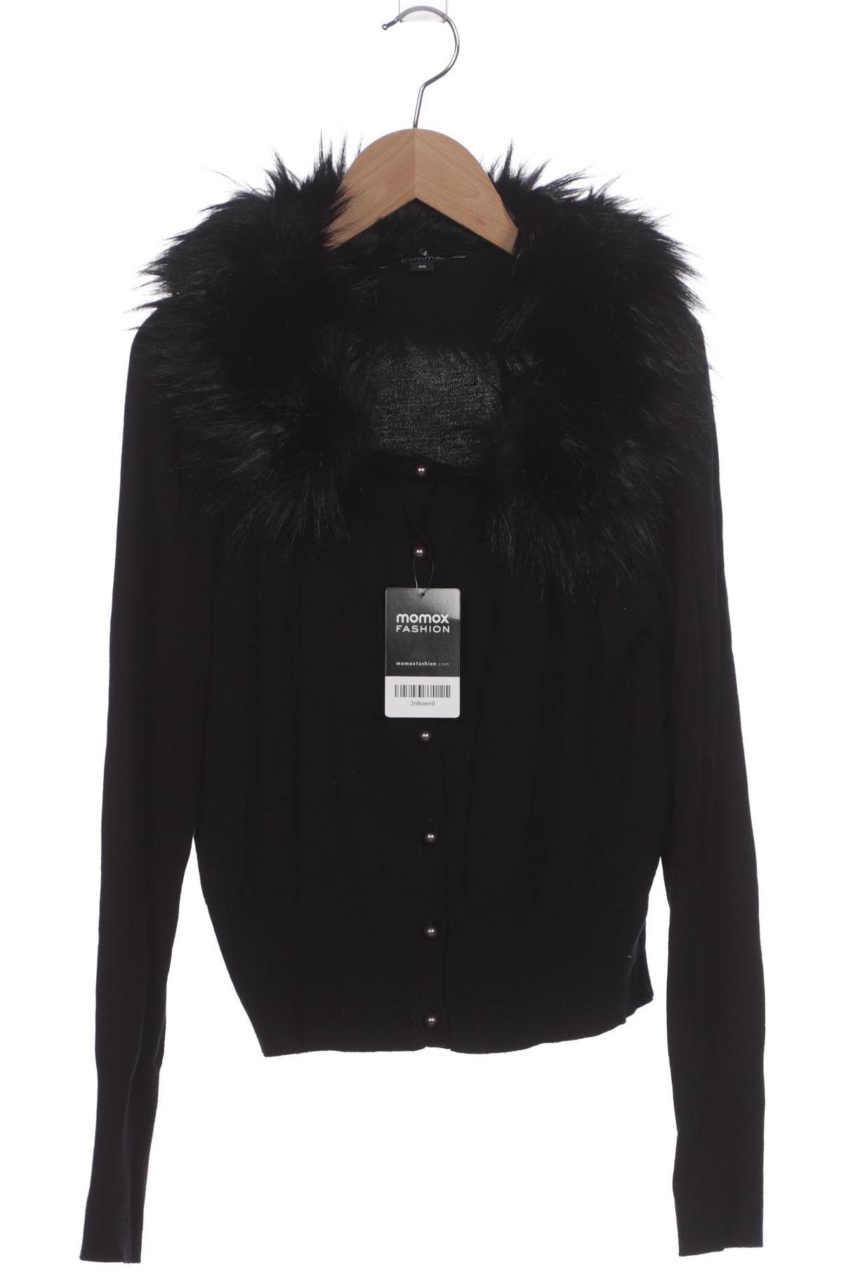 

Comma Damen Strickjacke, schwarz, Gr. 40
