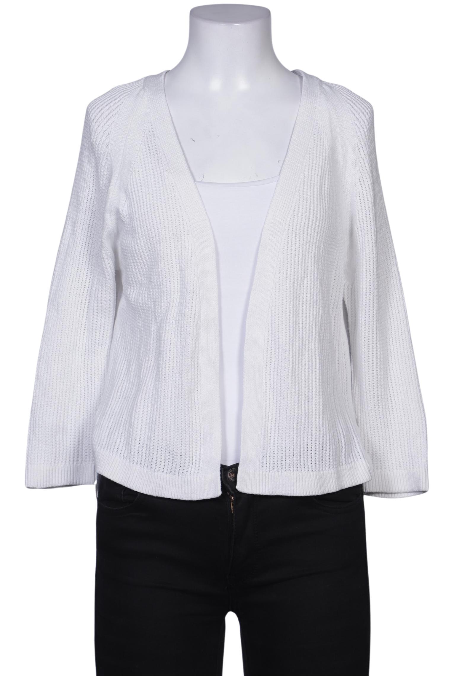 

Comma Damen Strickjacke, weiß, Gr. 34