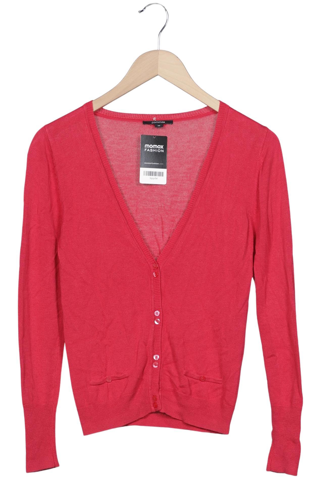 

Comma Damen Strickjacke, pink, Gr. 36