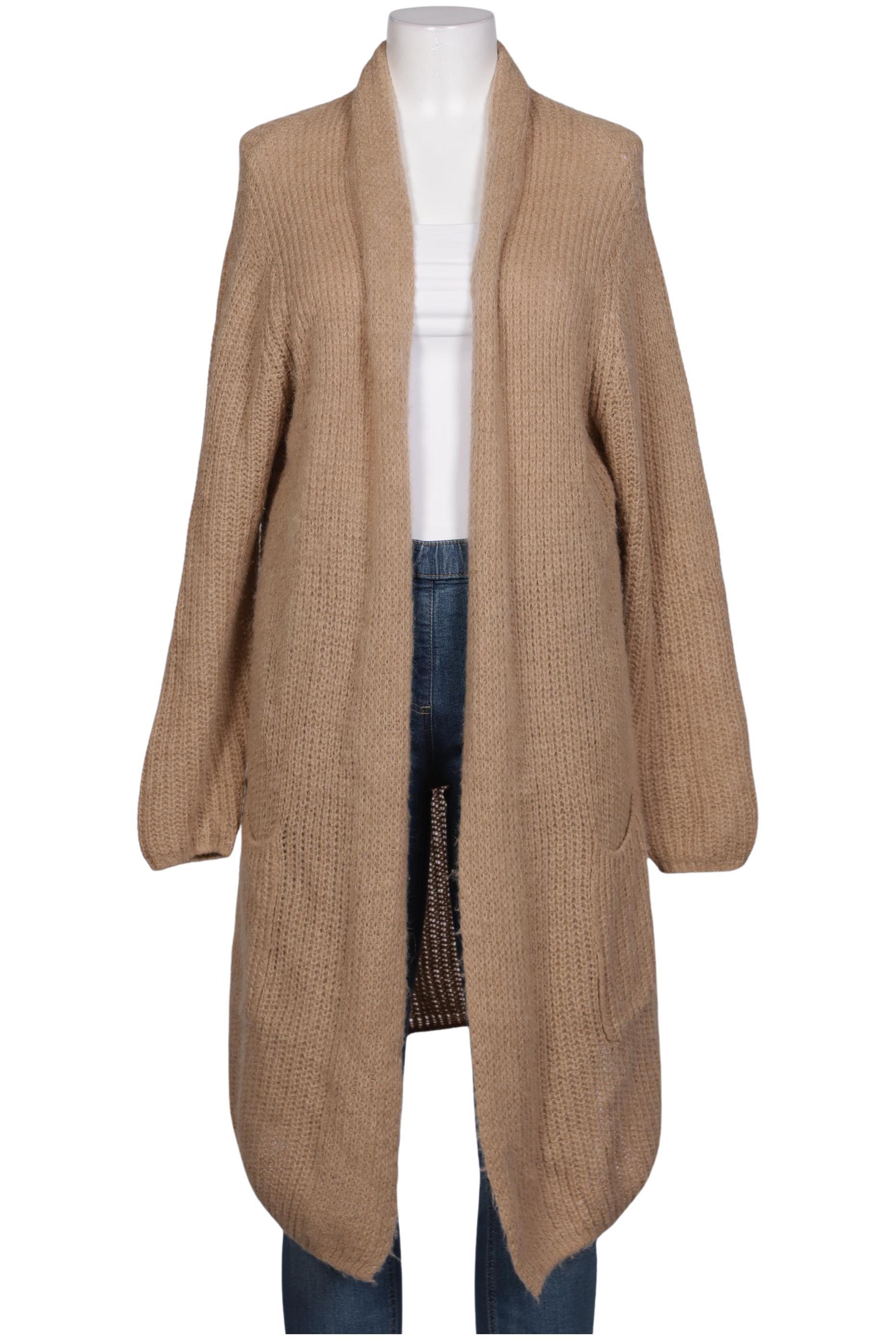 

Comma Damen Strickjacke, beige, Gr. 40