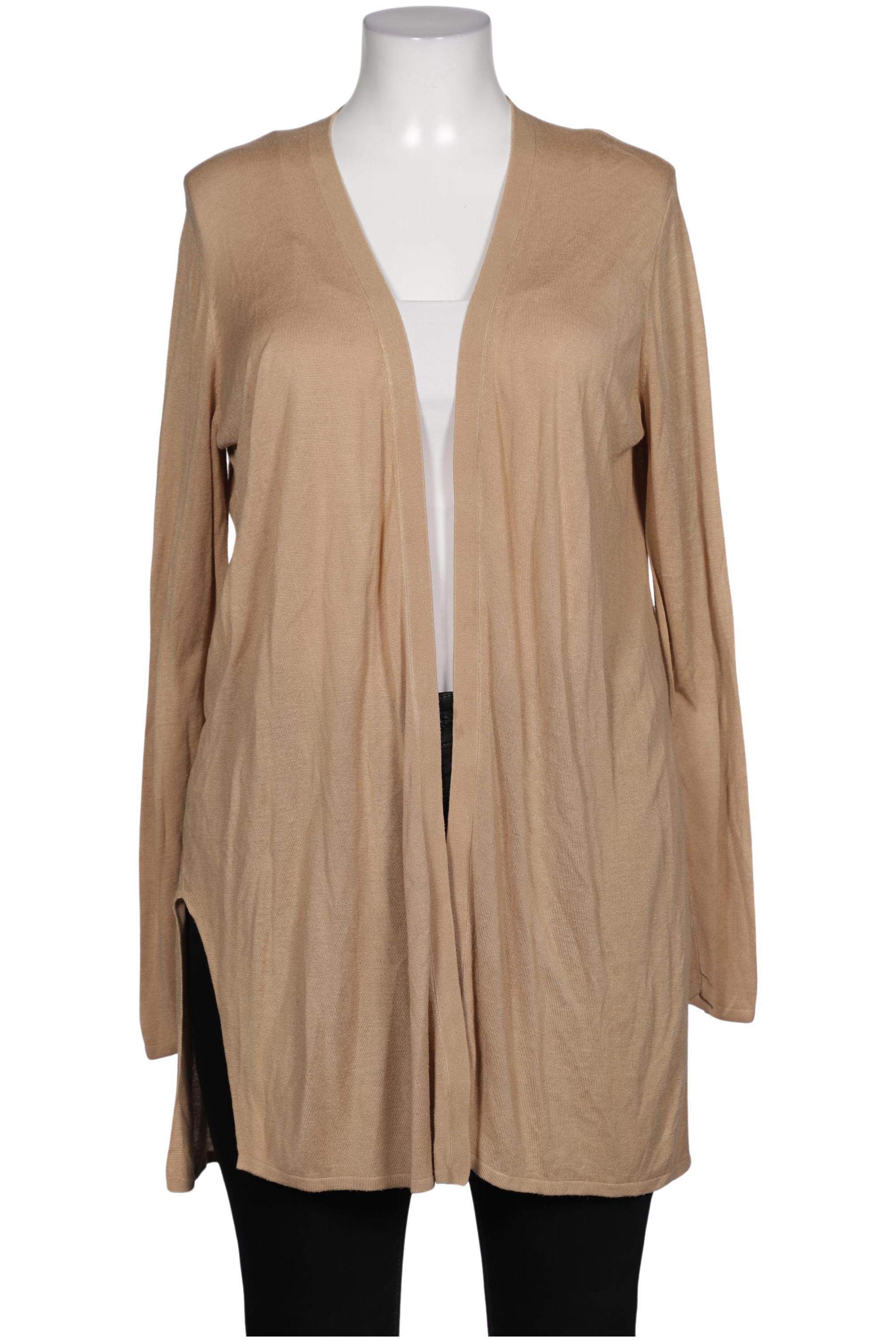 

Comma Damen Strickjacke, beige, Gr. 42