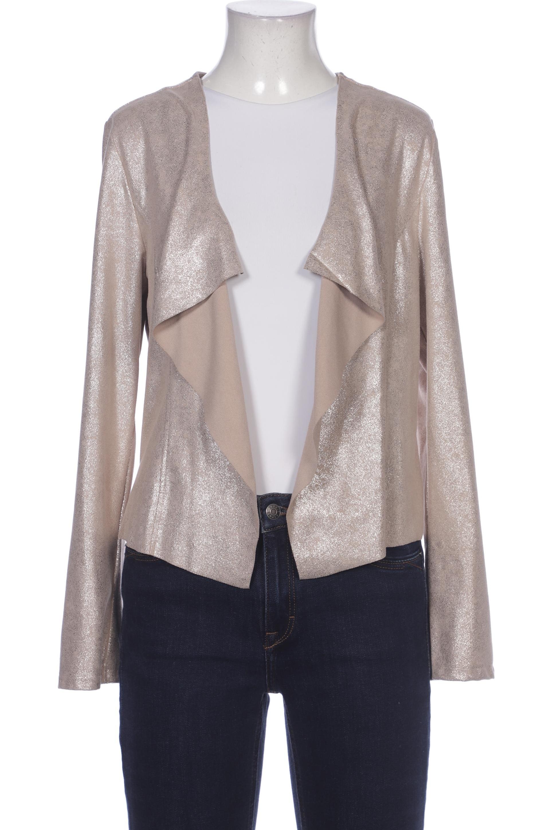 

Comma Damen Strickjacke, beige, Gr. 40