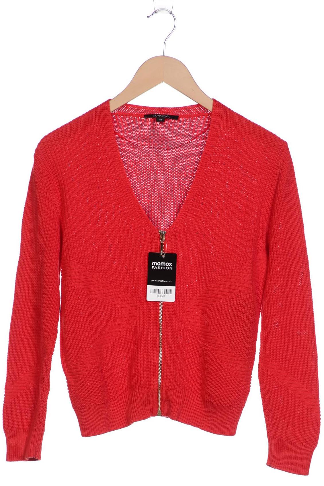 

Comma Damen Strickjacke, rot, Gr. 40