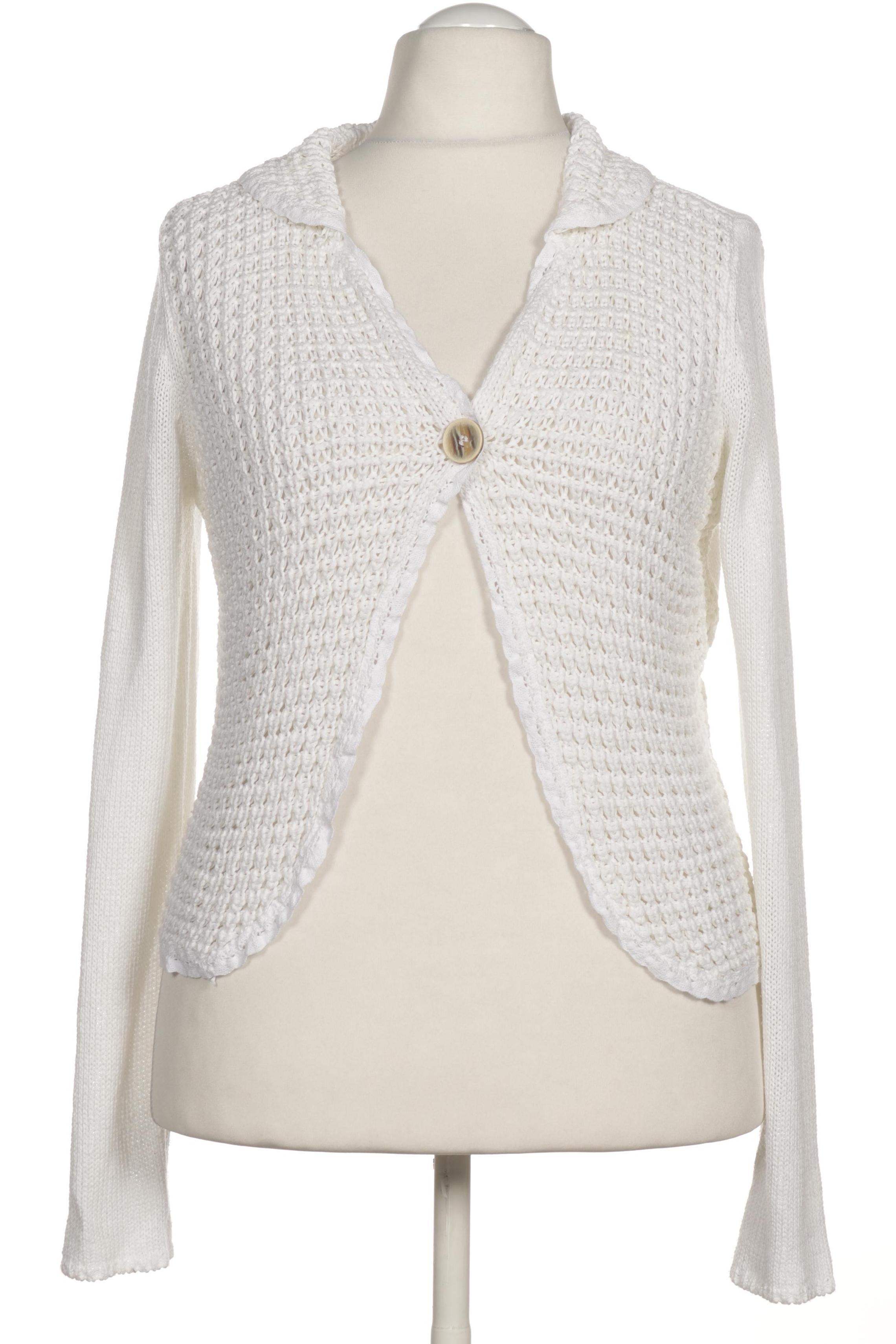 

Comma Damen Strickjacke, weiß, Gr. 42