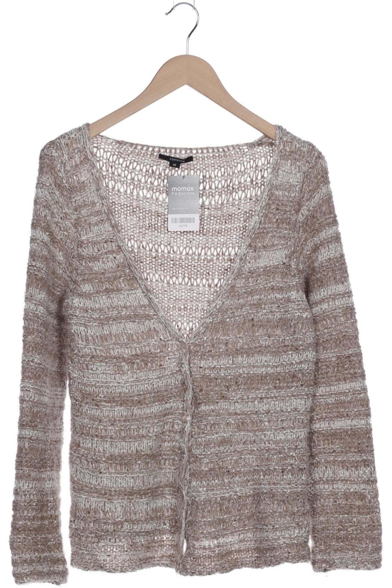 

Comma Damen Strickjacke, braun, Gr. 42