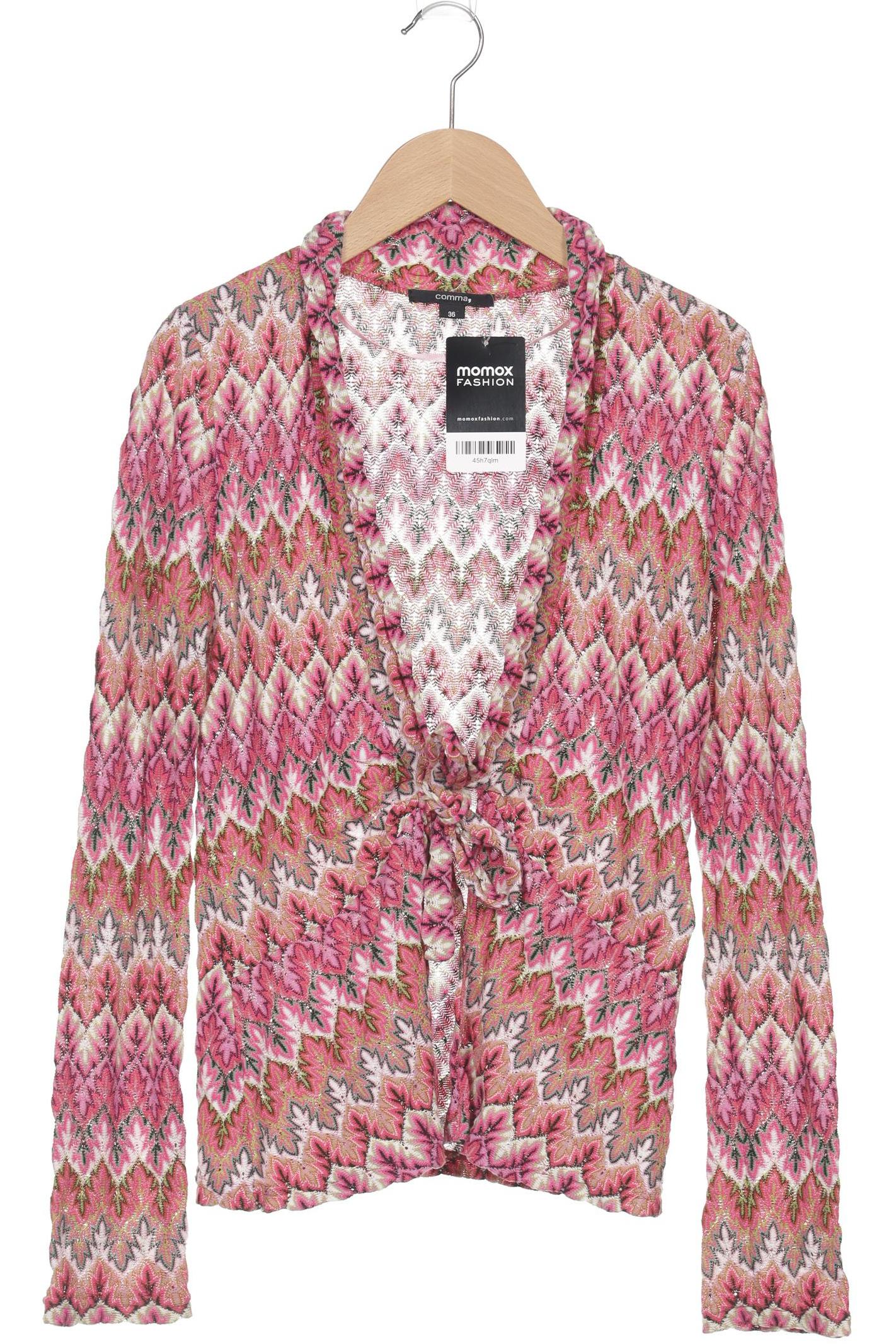 

Comma Damen Strickjacke, pink, Gr. 36