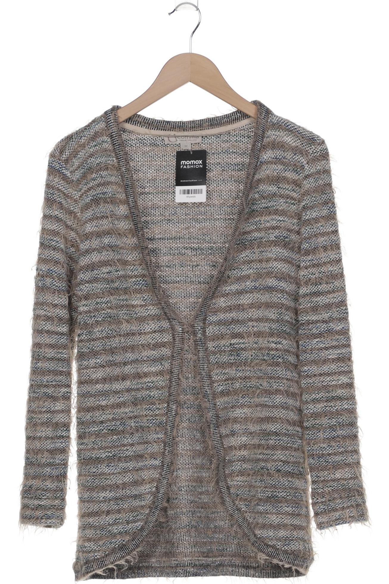 

Comma Damen Strickjacke, beige, Gr. 36