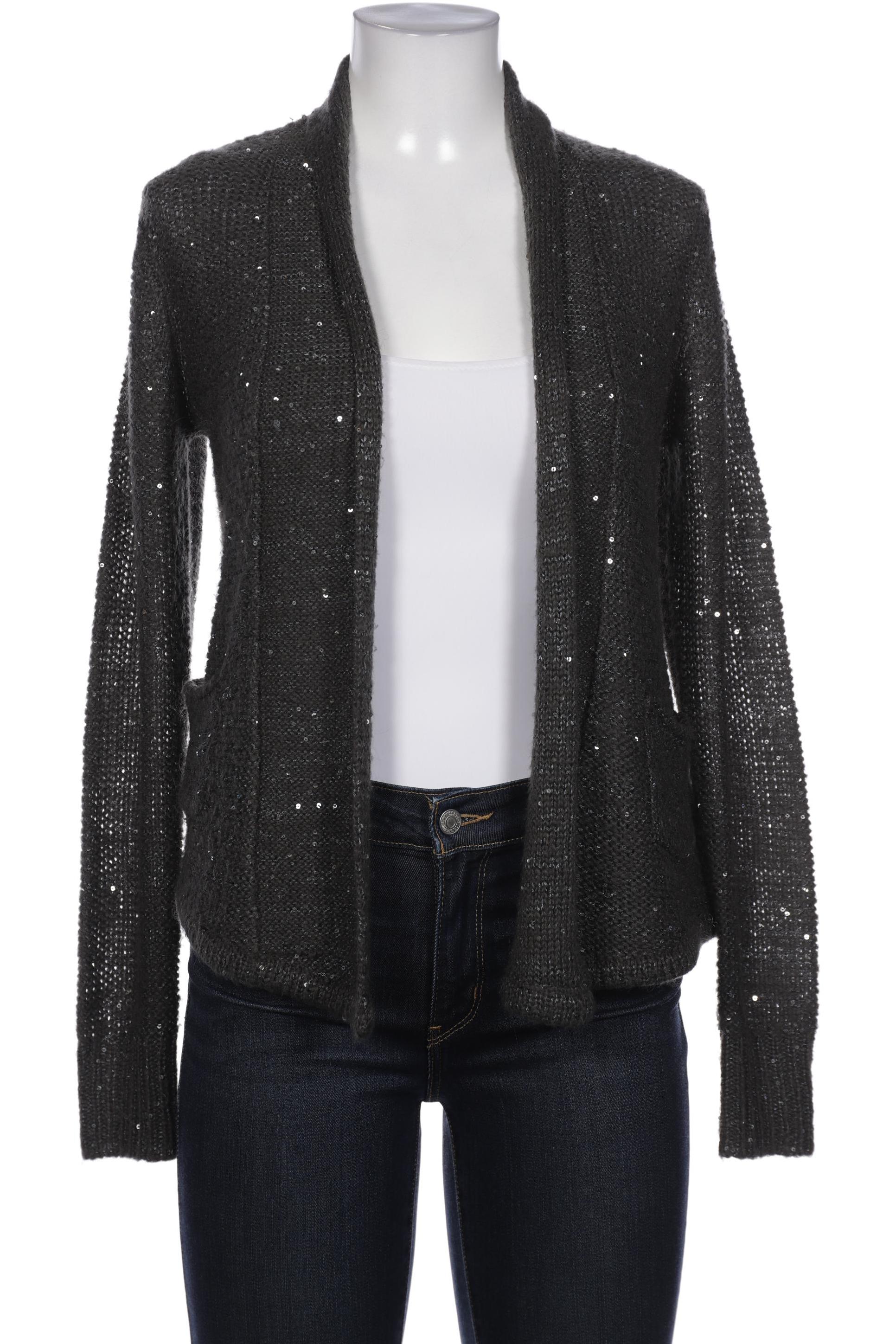 

Comma Damen Strickjacke, grau, Gr. 36