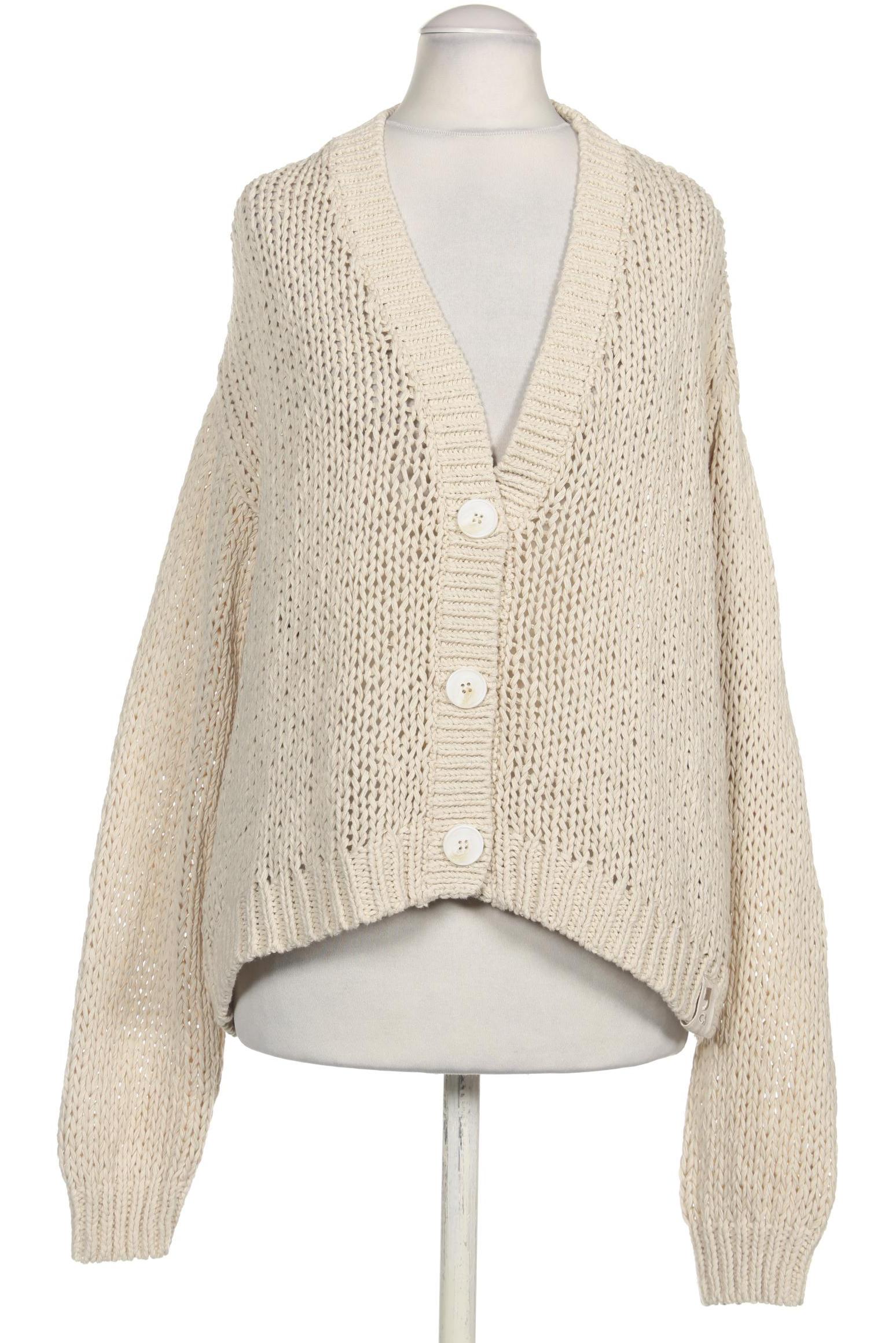 

Comma Damen Strickjacke, beige, Gr. 36