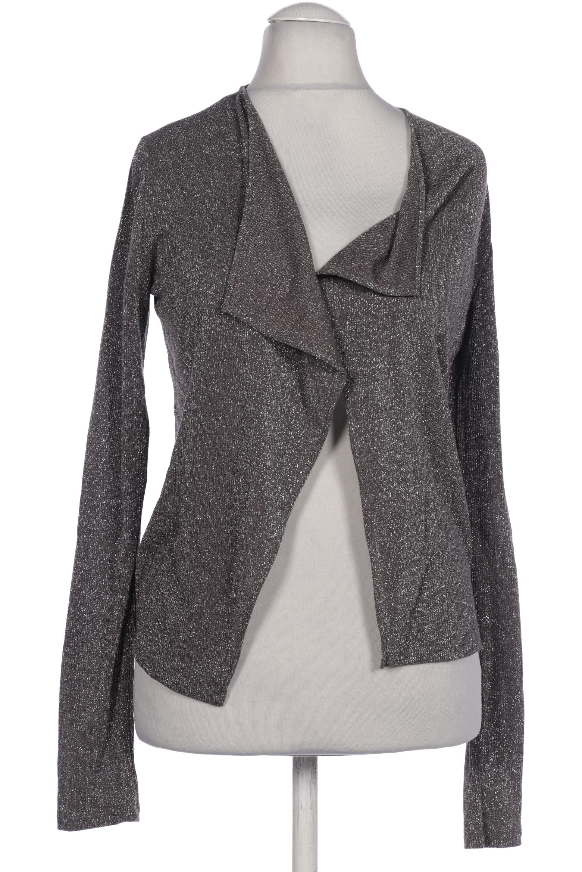 

Comma Damen Strickjacke, silber, Gr. 36