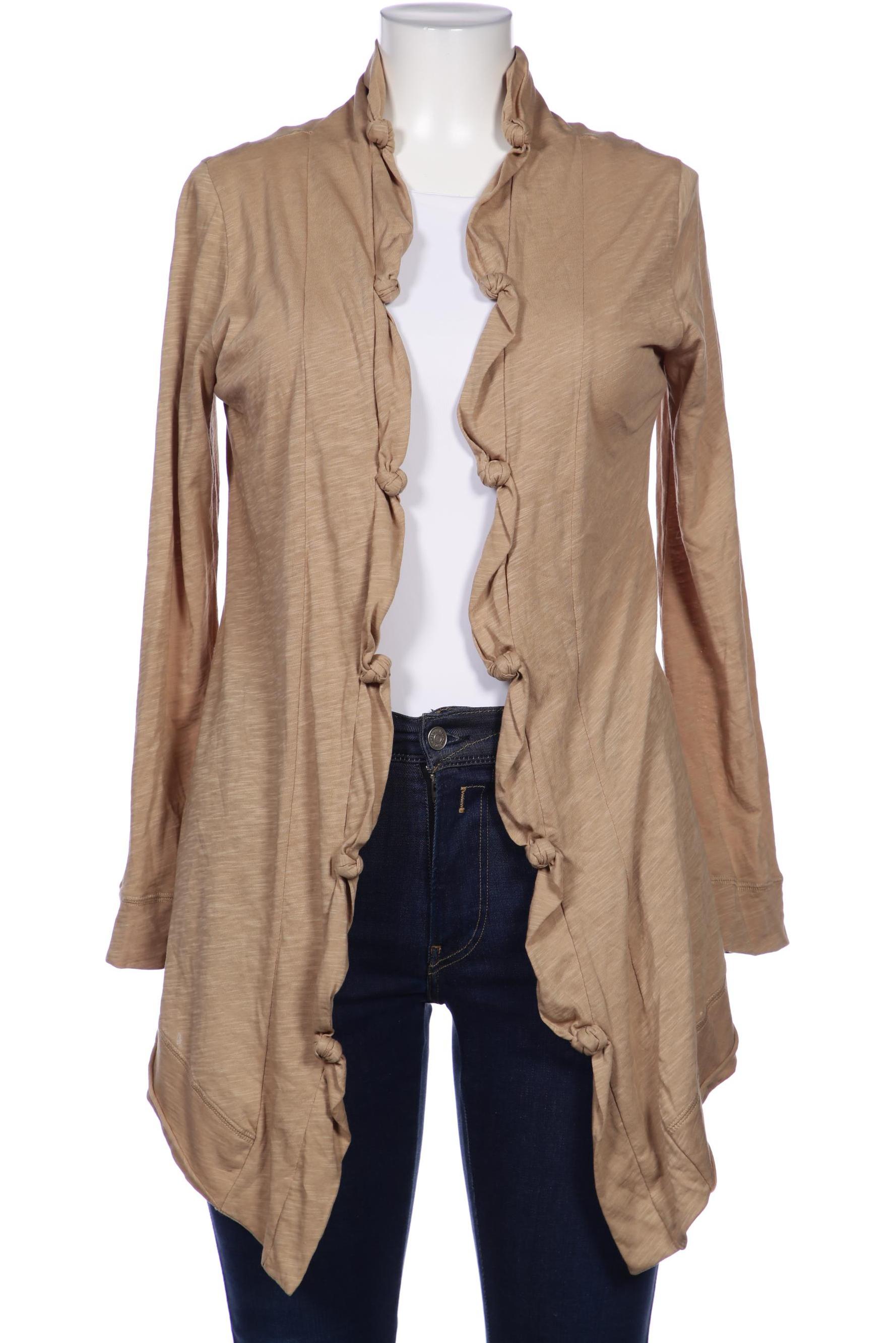 

Comma Damen Strickjacke, beige, Gr. 42
