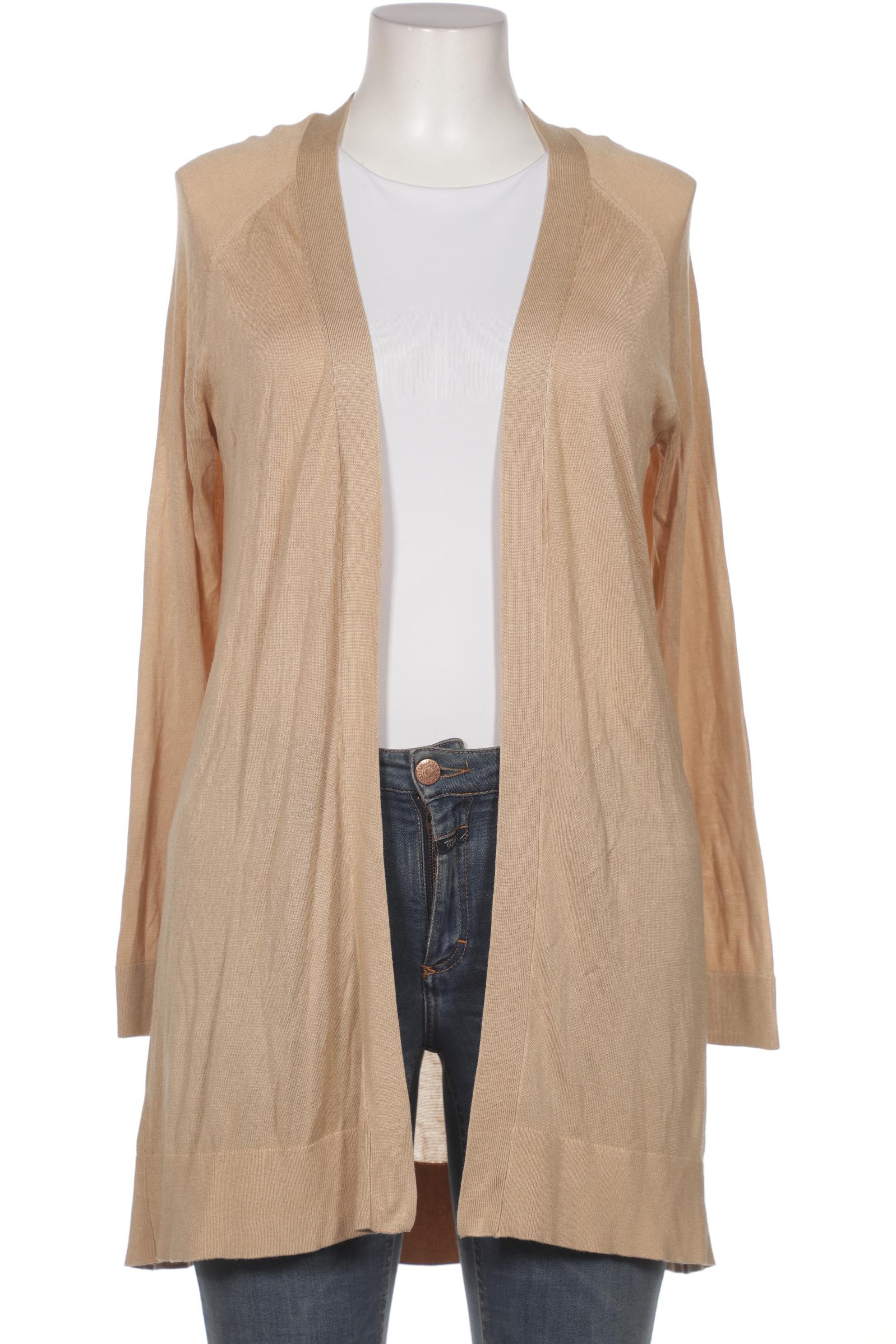 

Comma Damen Strickjacke, beige, Gr. 42
