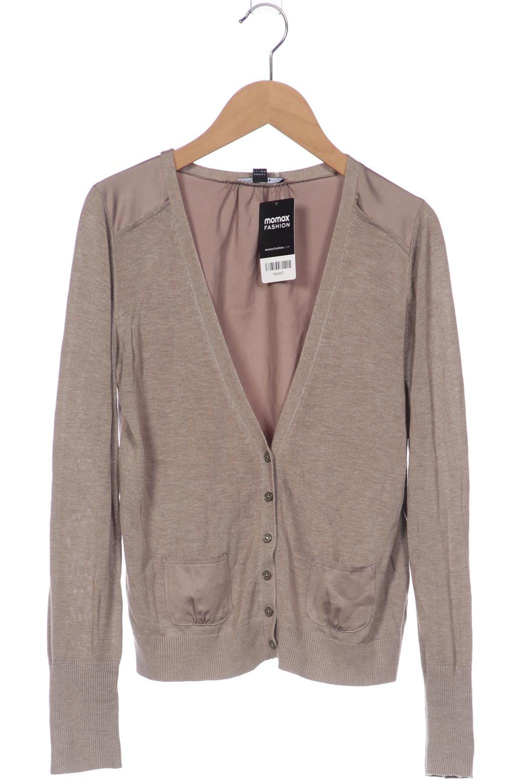 

Comma Damen Strickjacke, grau, Gr. 36