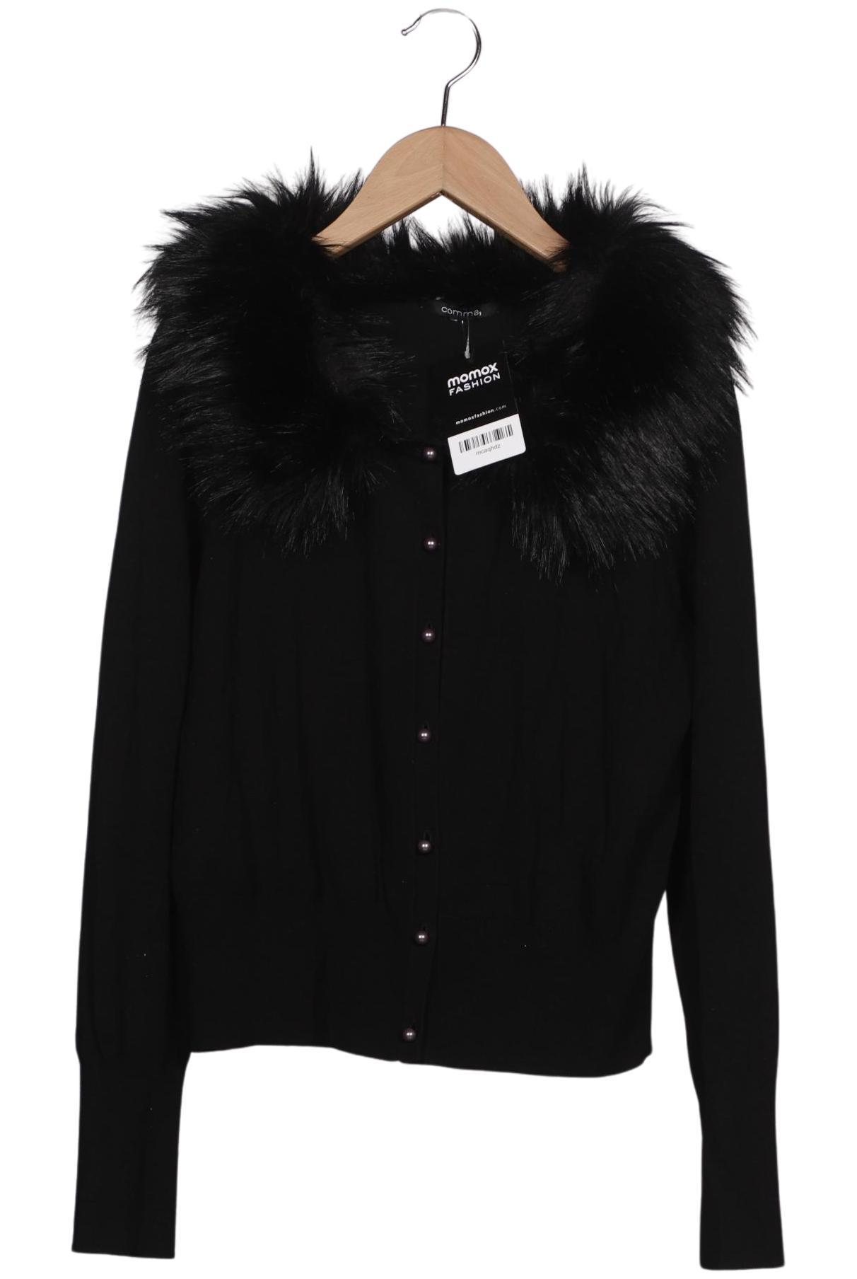 

Comma Damen Strickjacke, schwarz, Gr. 42