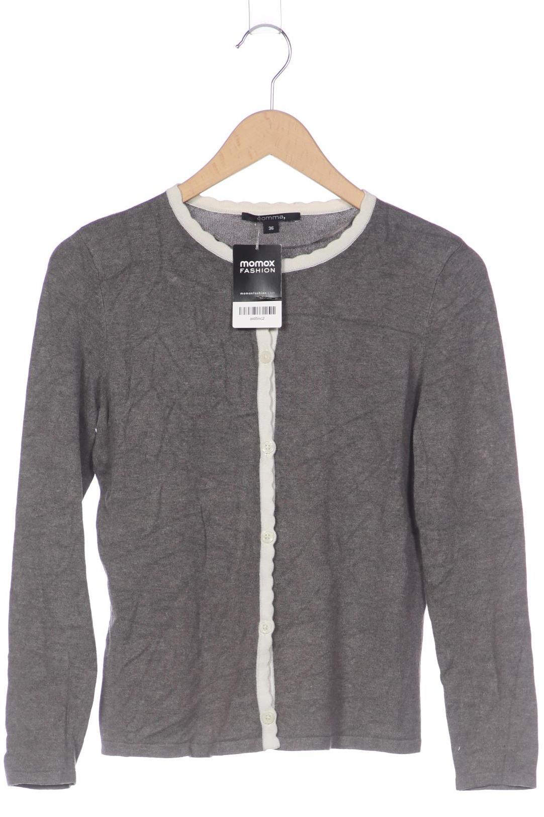 

Comma Damen Strickjacke, grau, Gr. 36