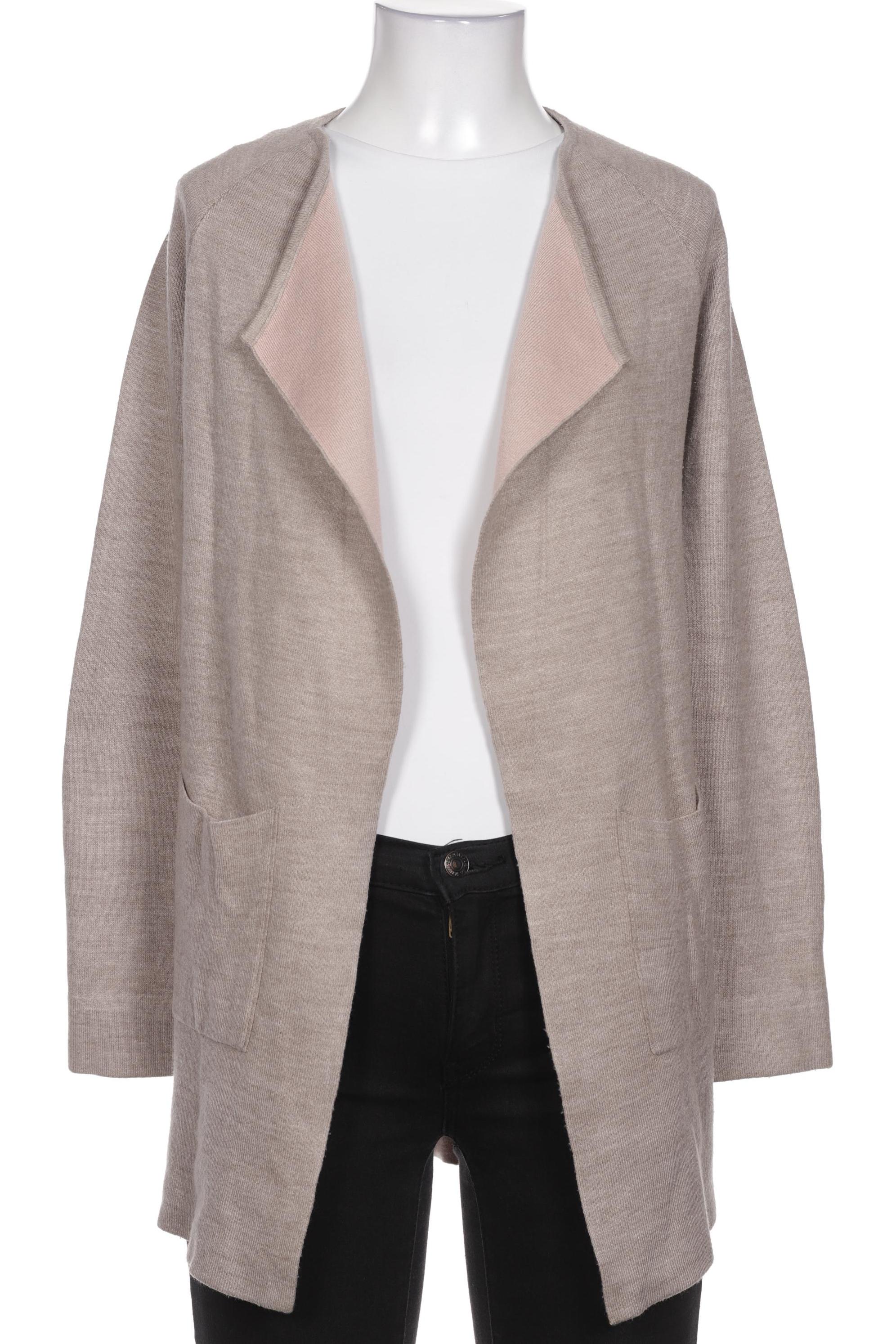 

Comma Damen Strickjacke, beige, Gr. 32