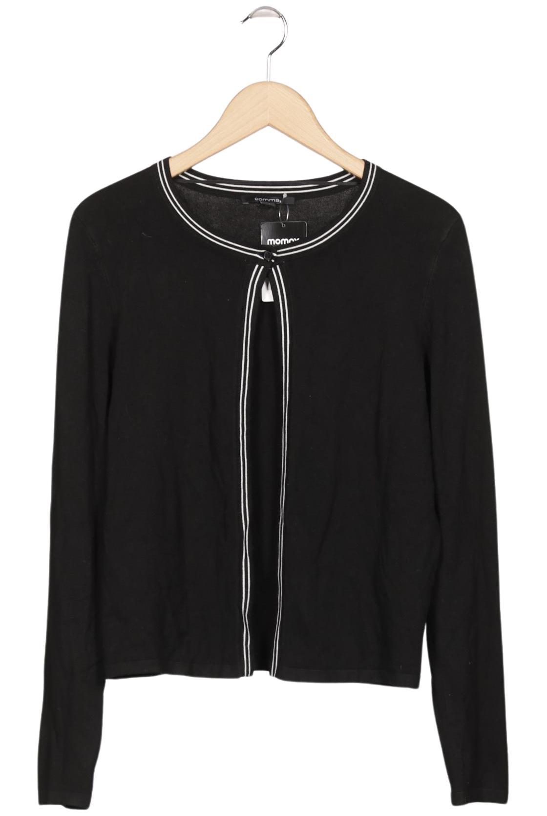 

Comma Damen Strickjacke, schwarz, Gr. 40