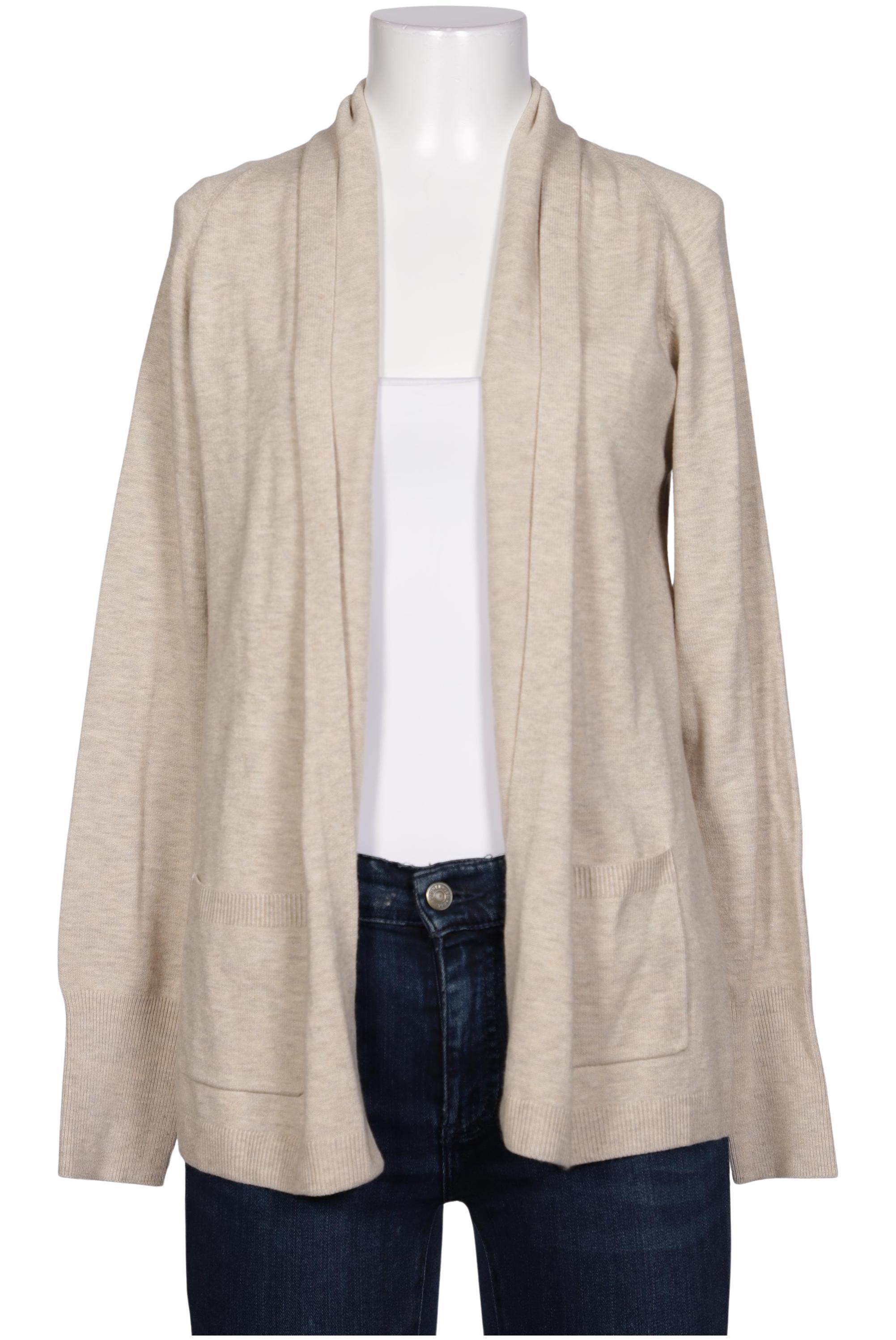 

Comma Damen Strickjacke, beige, Gr. 36