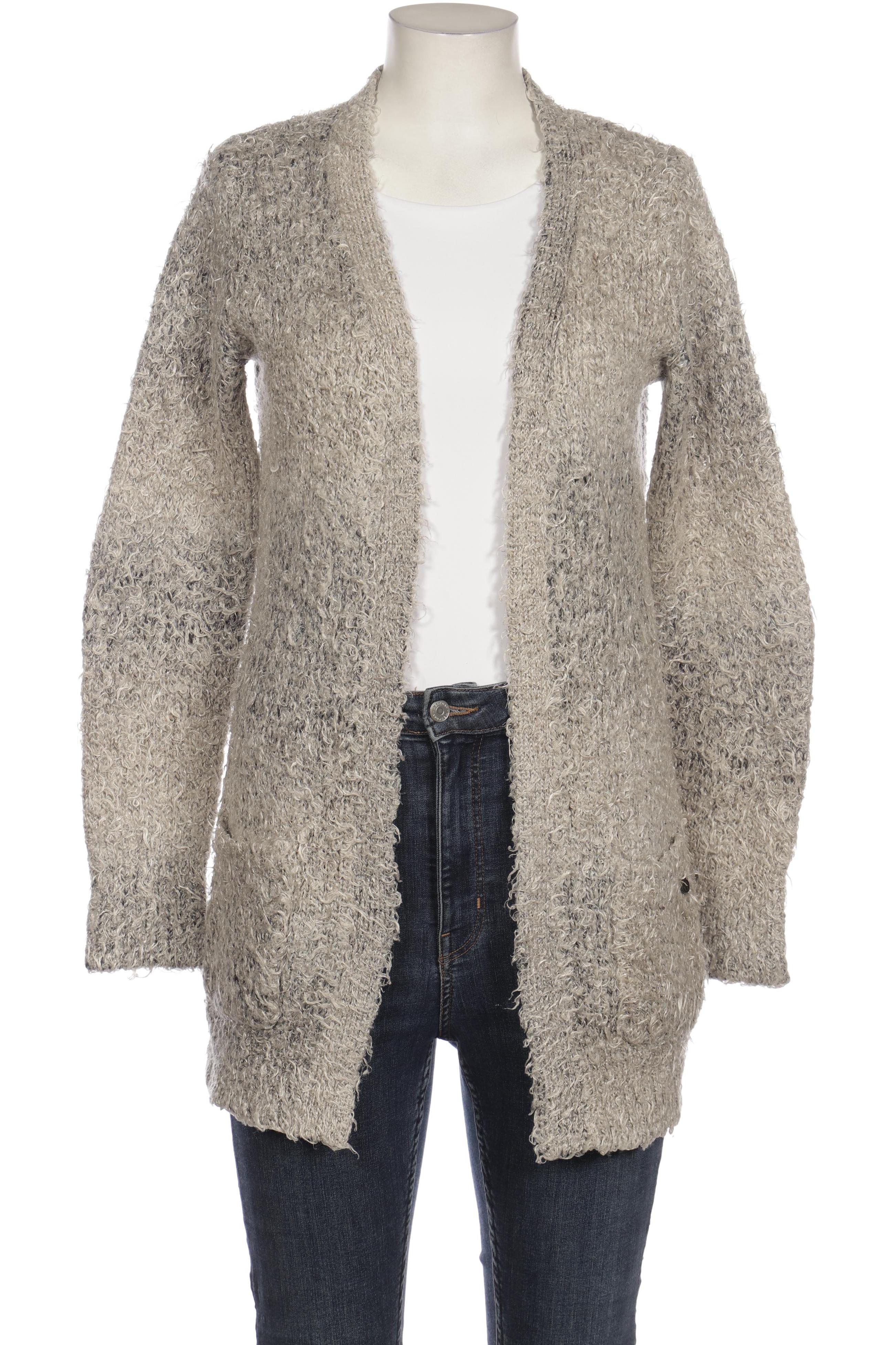 

Comma Damen Strickjacke, grau, Gr. 40