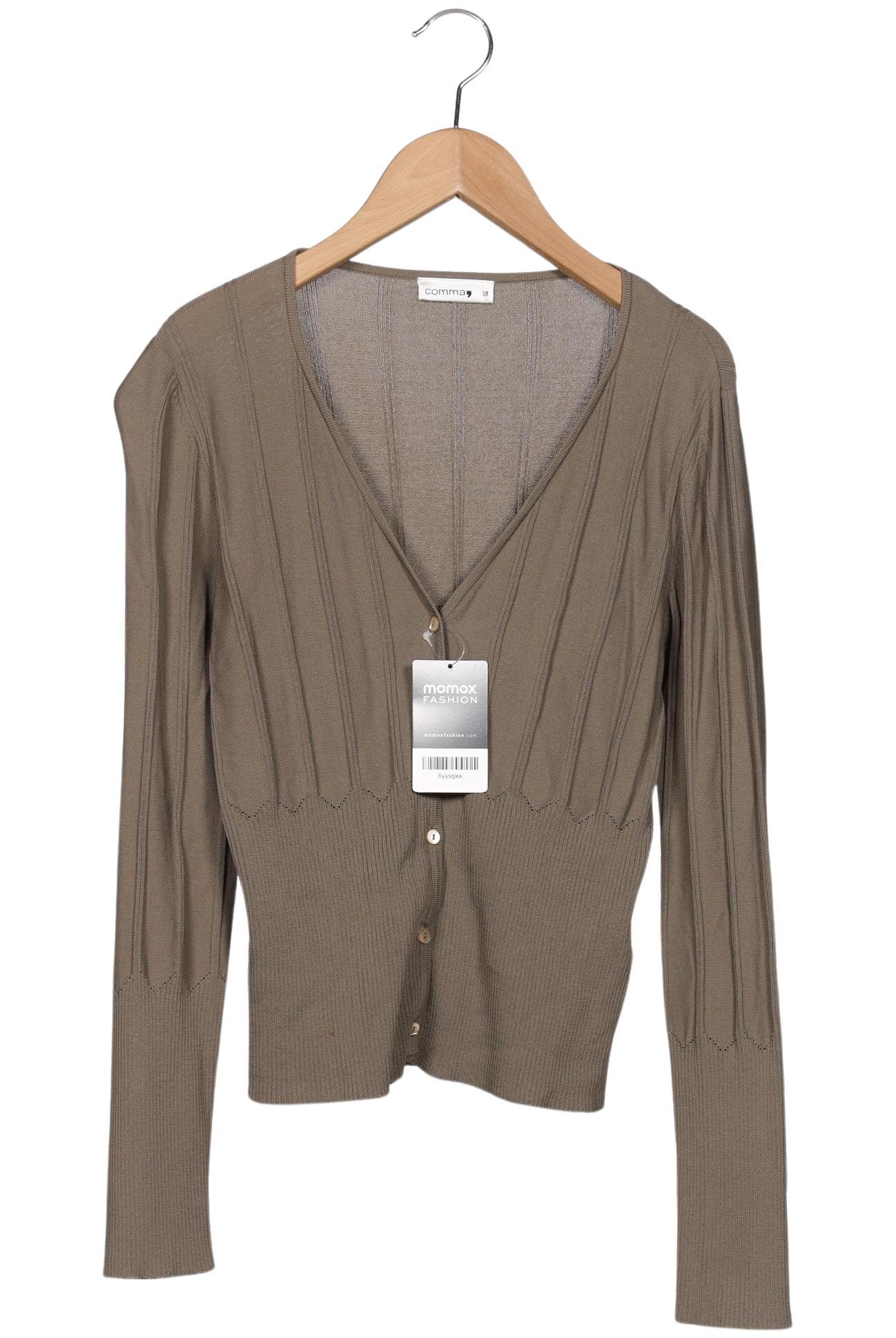 

Comma Damen Strickjacke, grün, Gr. 38