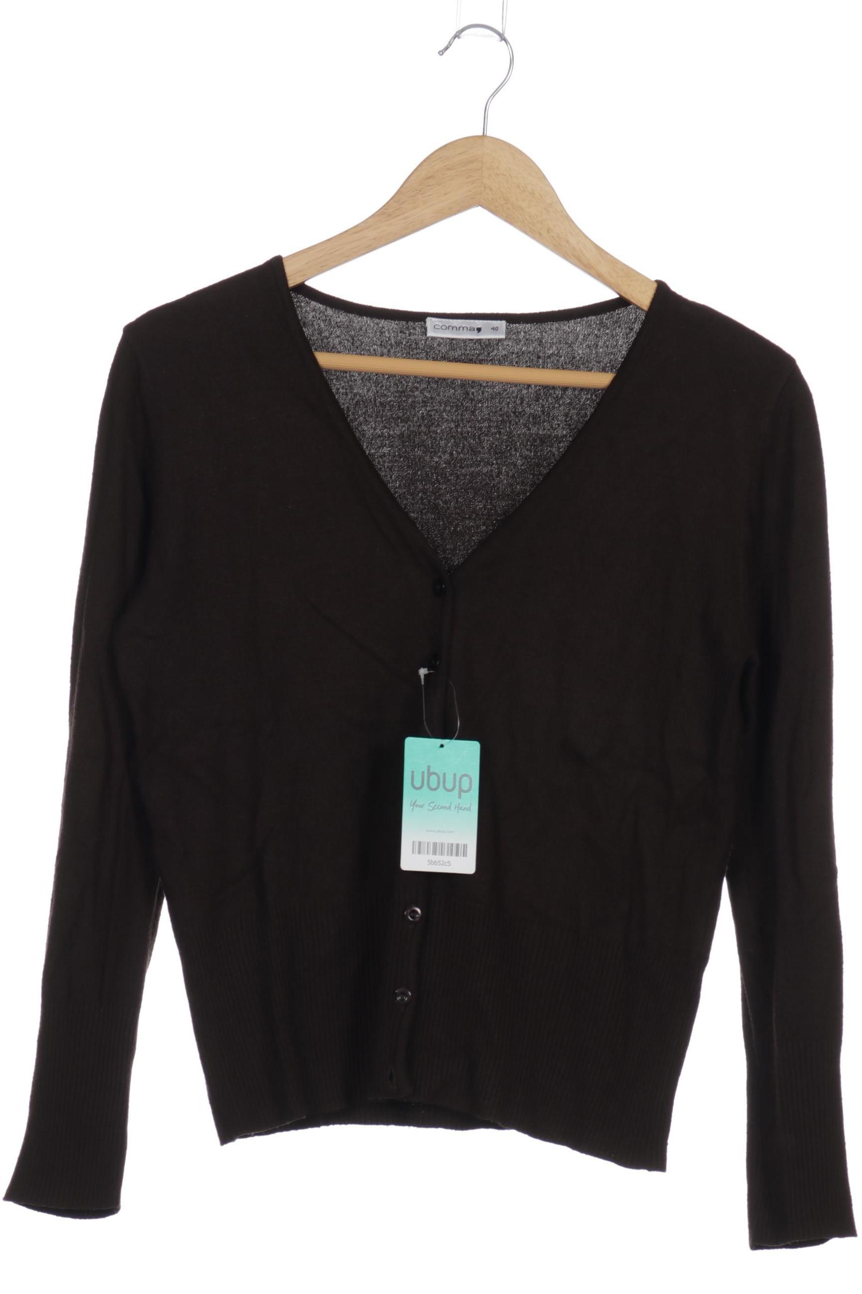 

Comma Damen Strickjacke, braun, Gr. 40