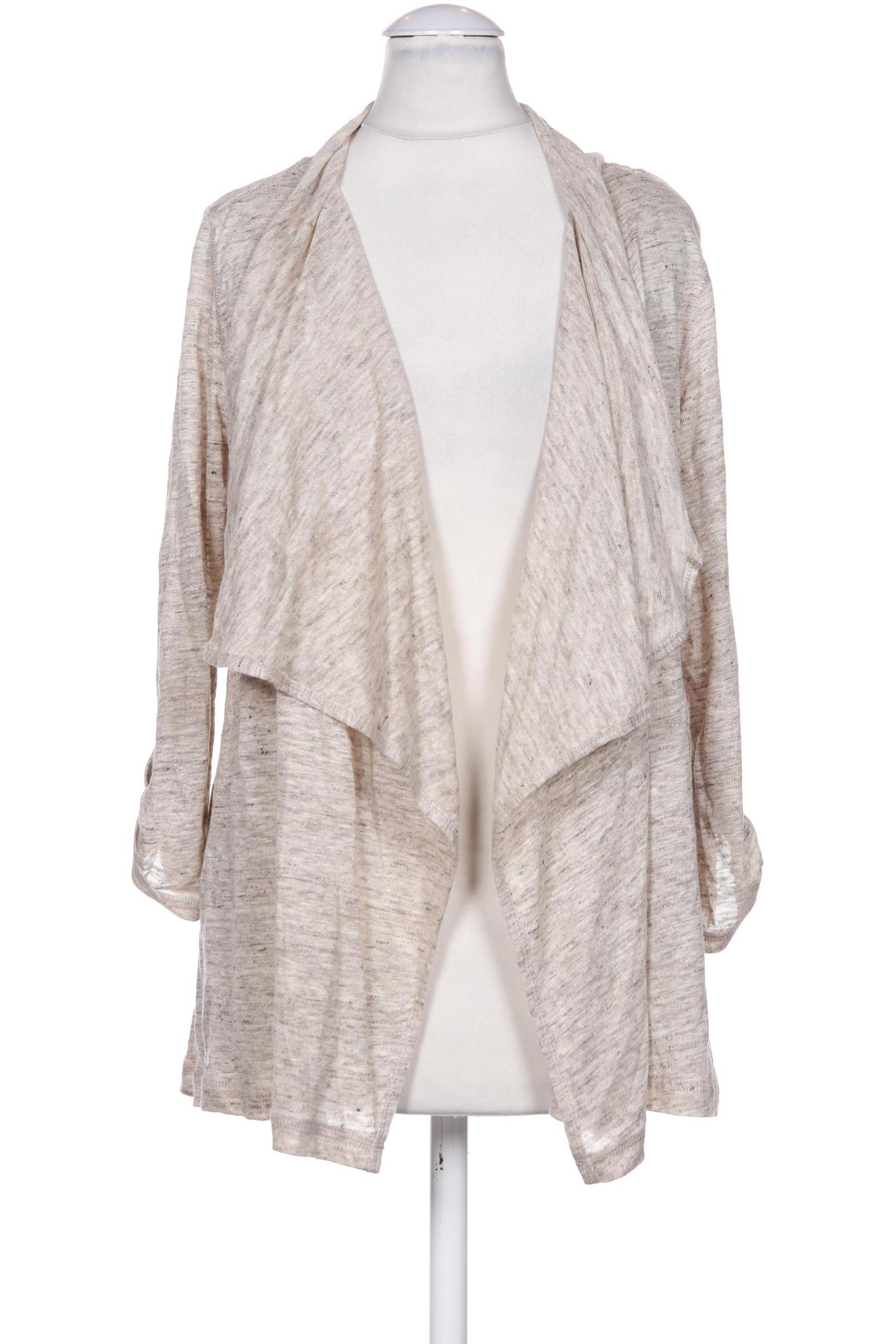

Comma Damen Strickjacke, beige, Gr. 34