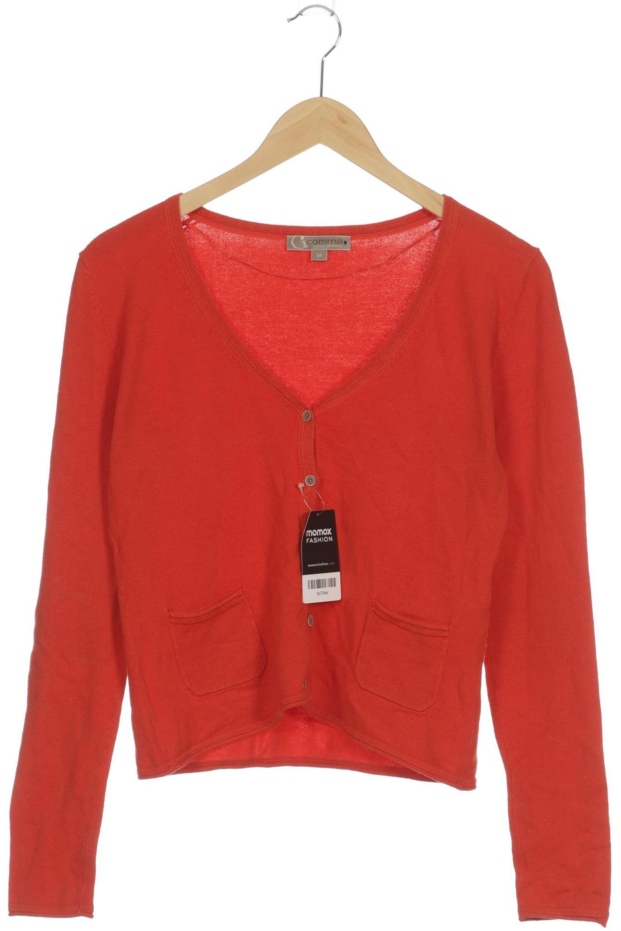 

Comma Damen Strickjacke, rot, Gr. 34