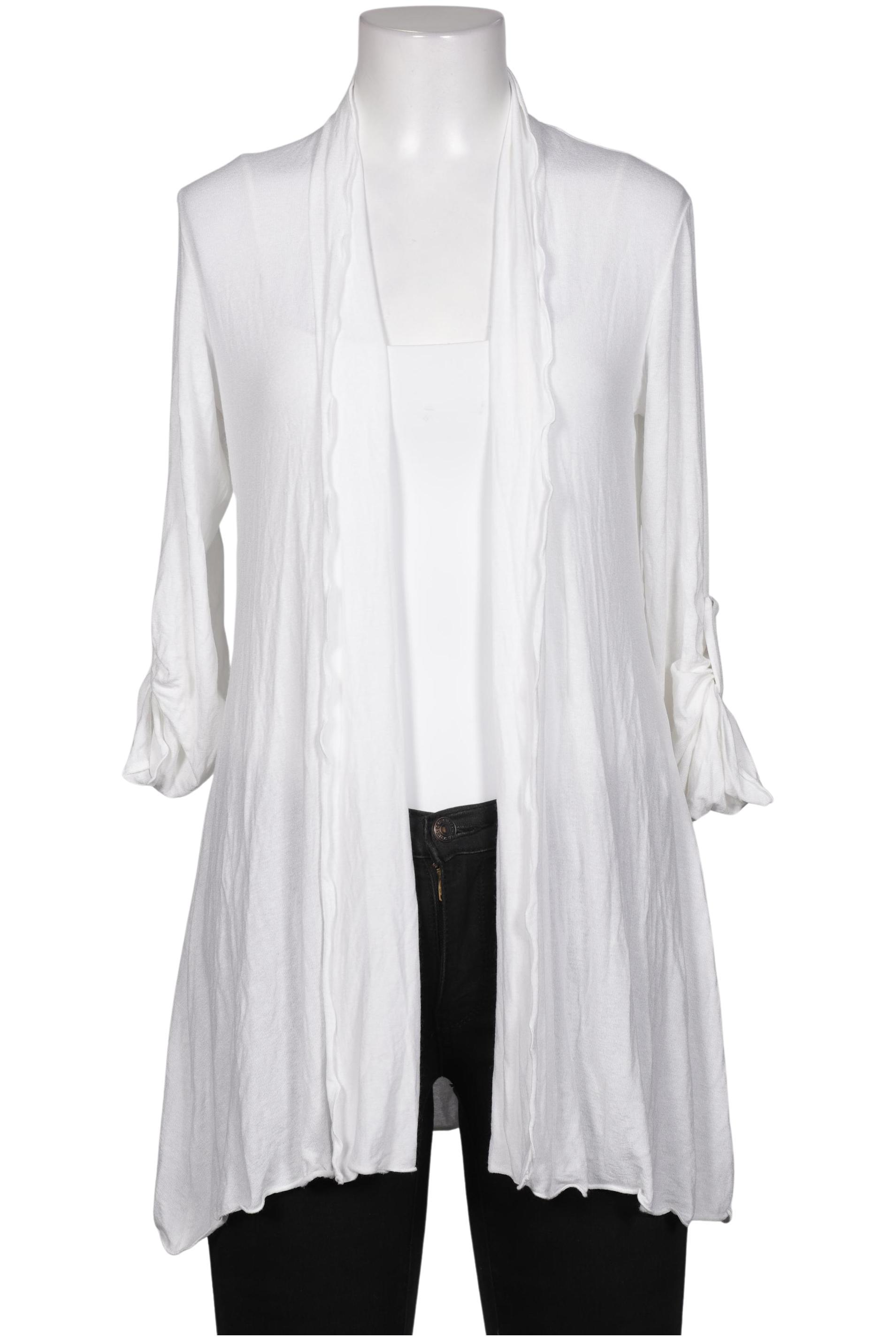 

Comma Damen Strickjacke, weiß, Gr. 36