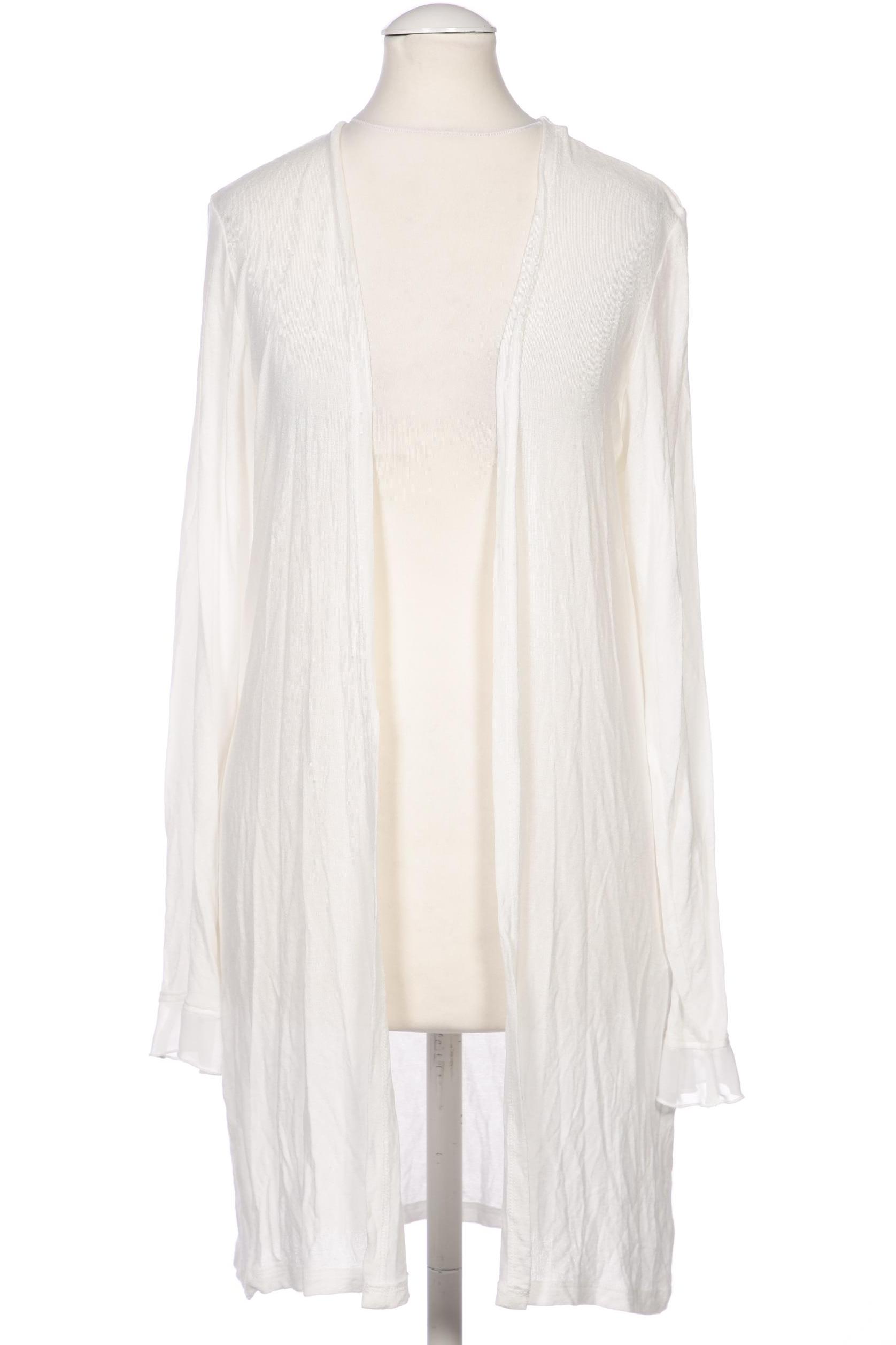 

Comma Damen Strickjacke, weiß, Gr. 36