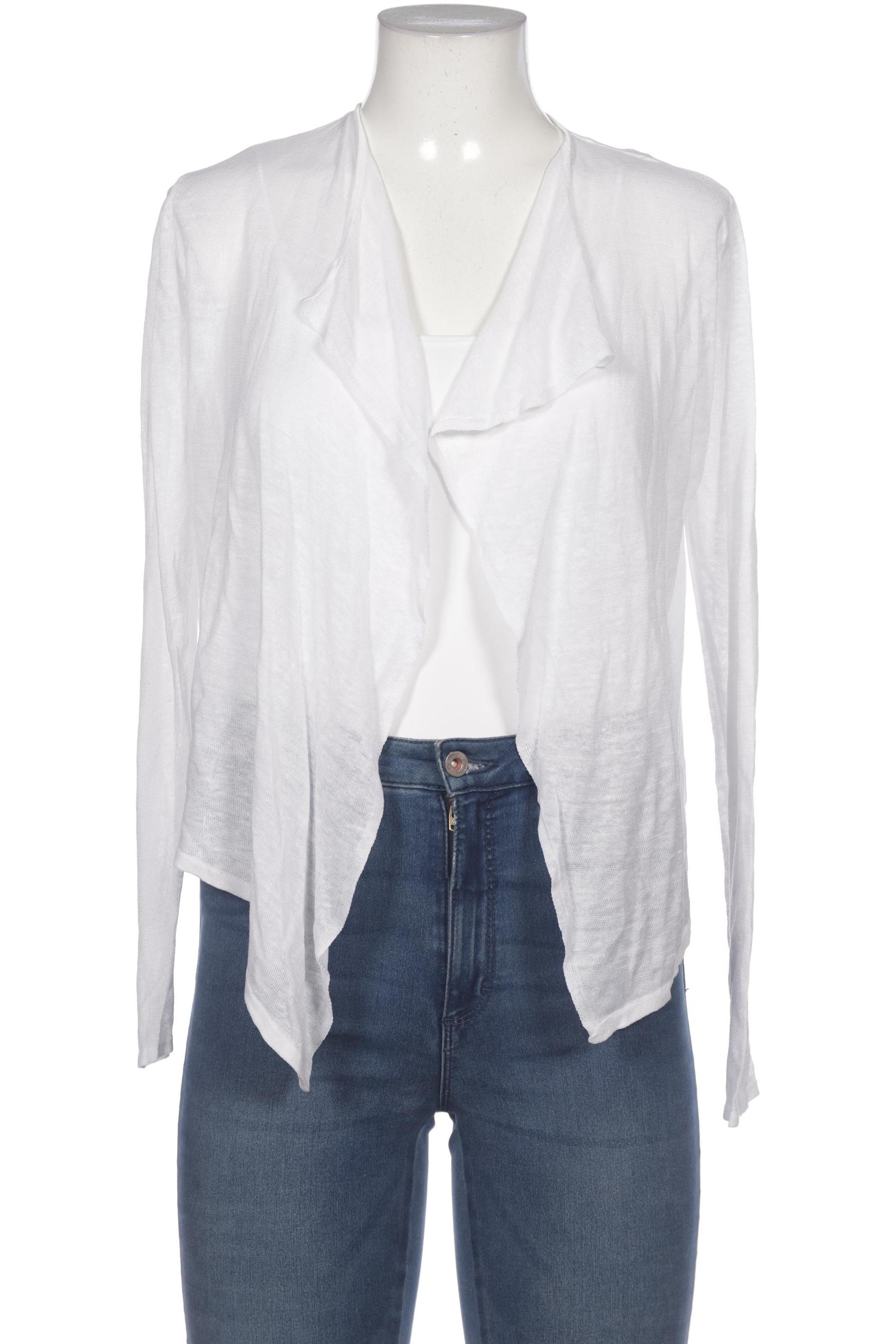 

Comma Damen Strickjacke, weiß, Gr. 38