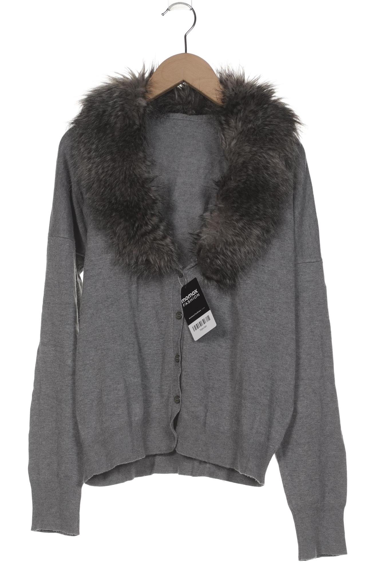 

Comma Damen Strickjacke, grau, Gr. 40