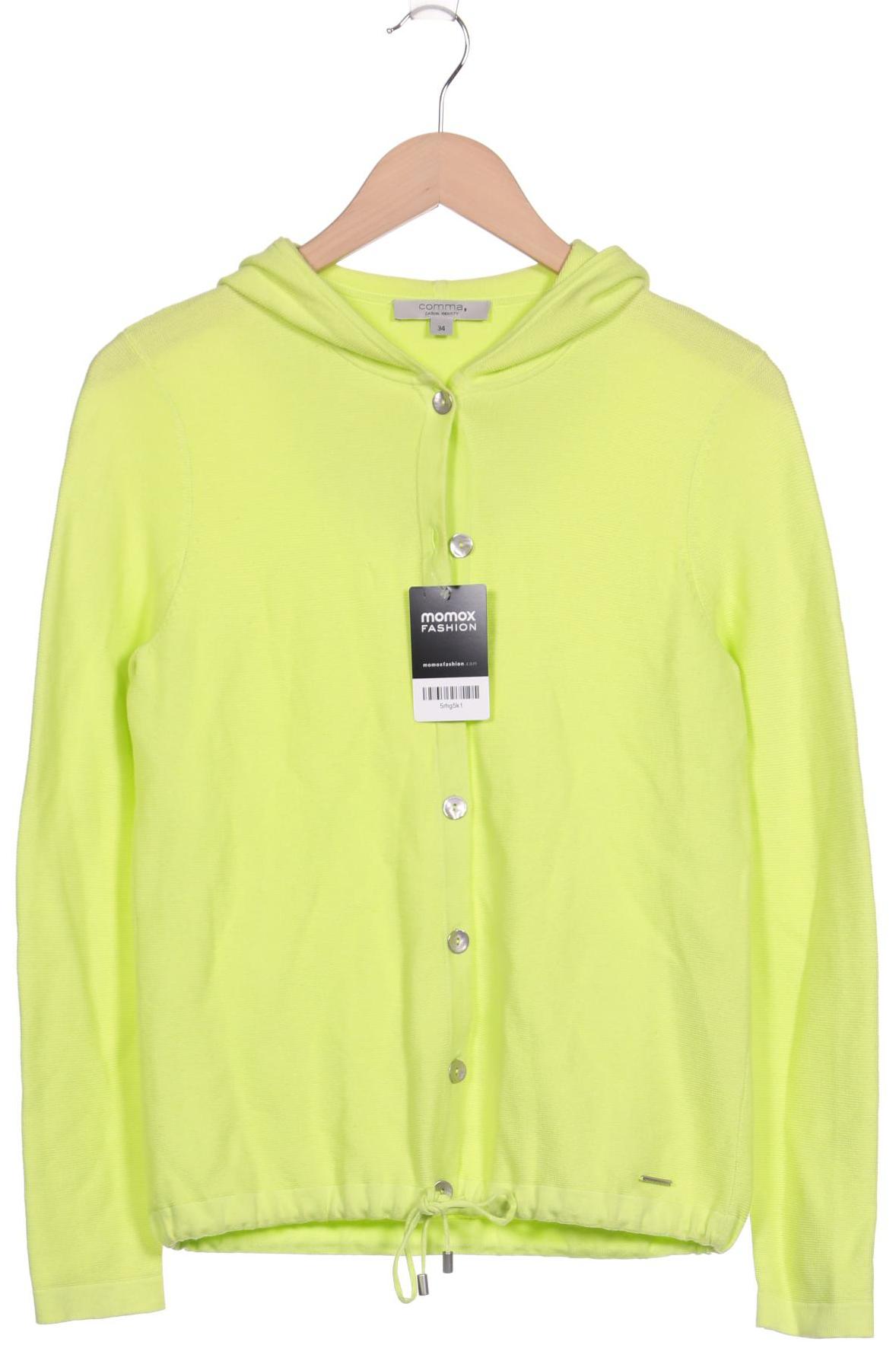 

Comma Damen Strickjacke, hellgrün, Gr. 34