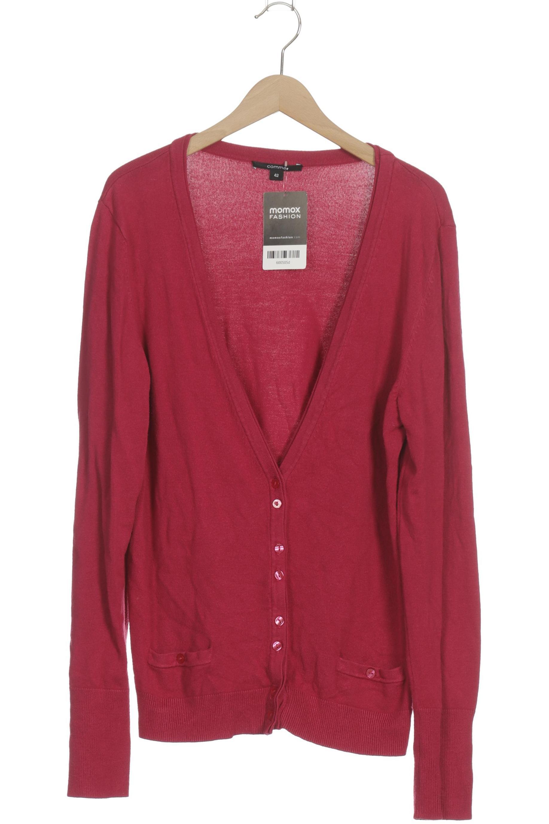 

Comma Damen Strickjacke, pink, Gr. 42