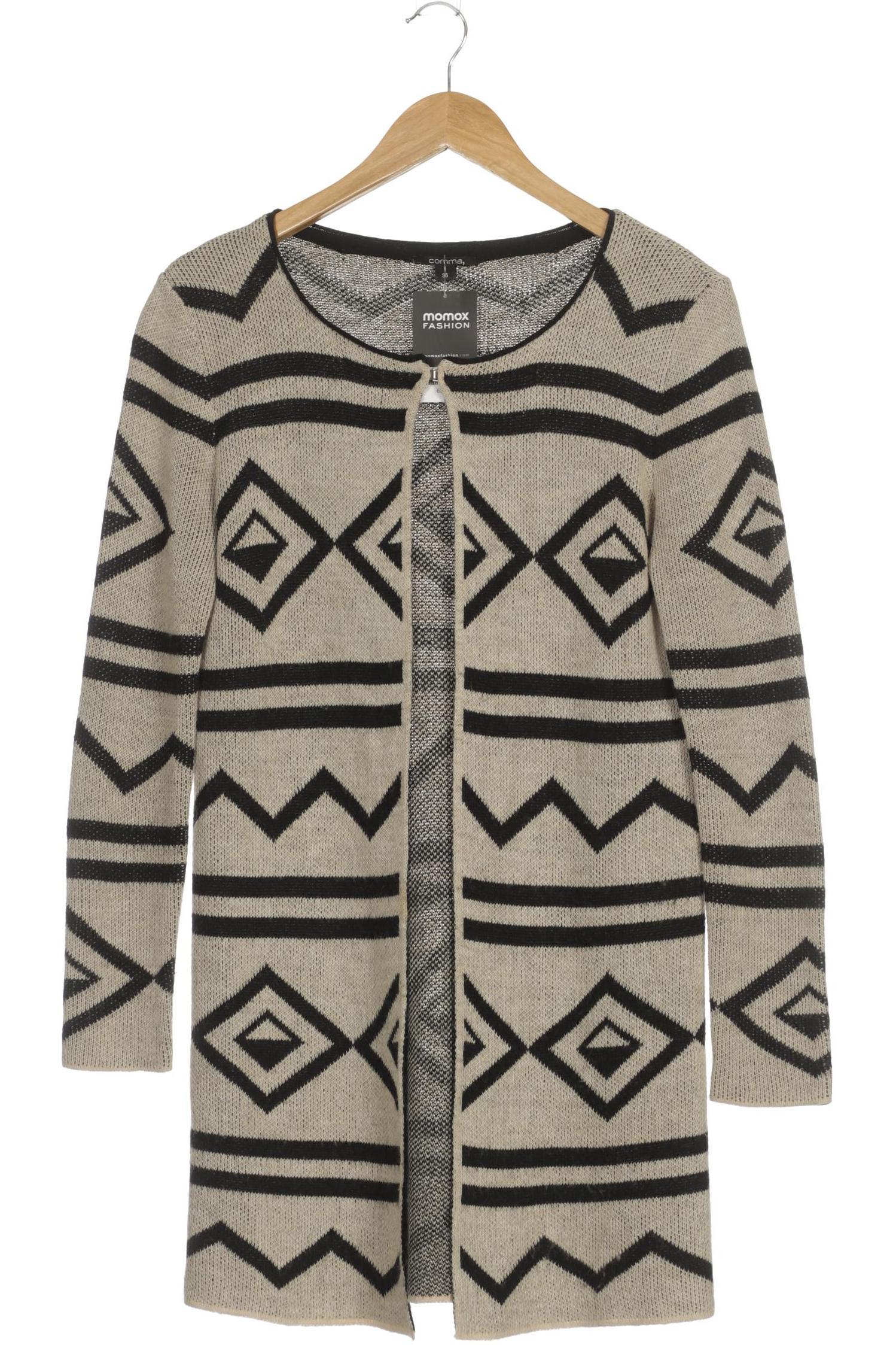 

Comma Damen Strickjacke, beige, Gr. 36