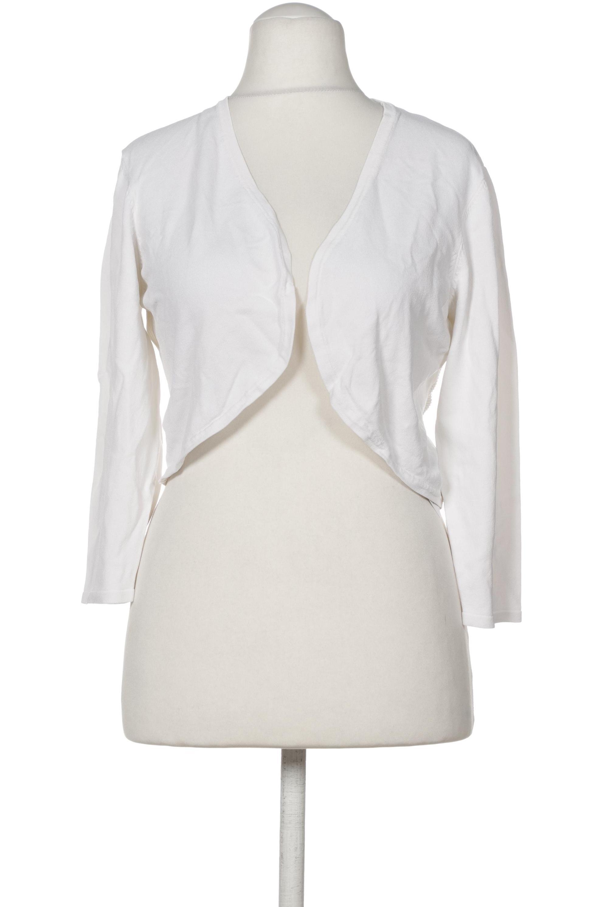 

Comma Damen Strickjacke, weiß, Gr. 40