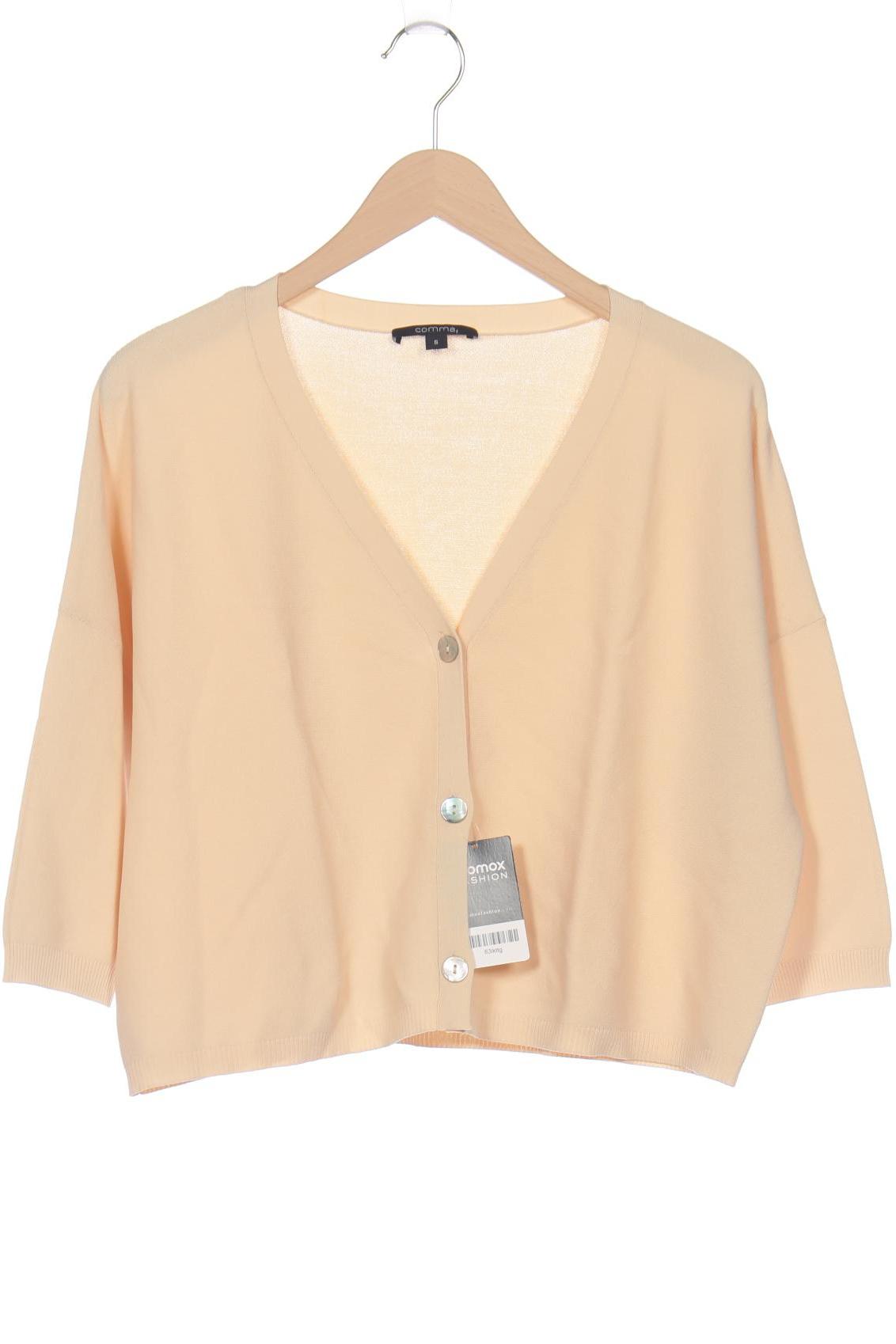 

Comma Damen Strickjacke, beige, Gr. 36