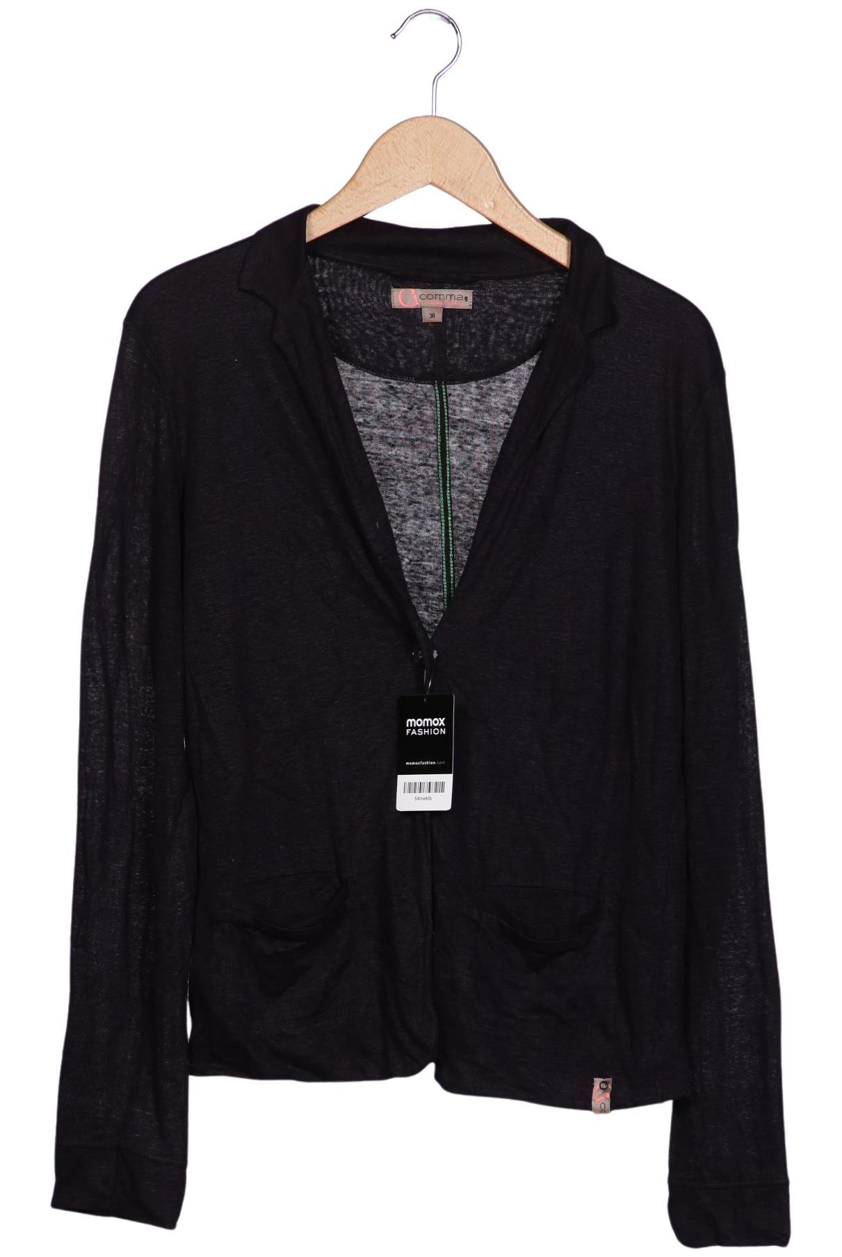 

Comma Damen Strickjacke, schwarz, Gr. 38