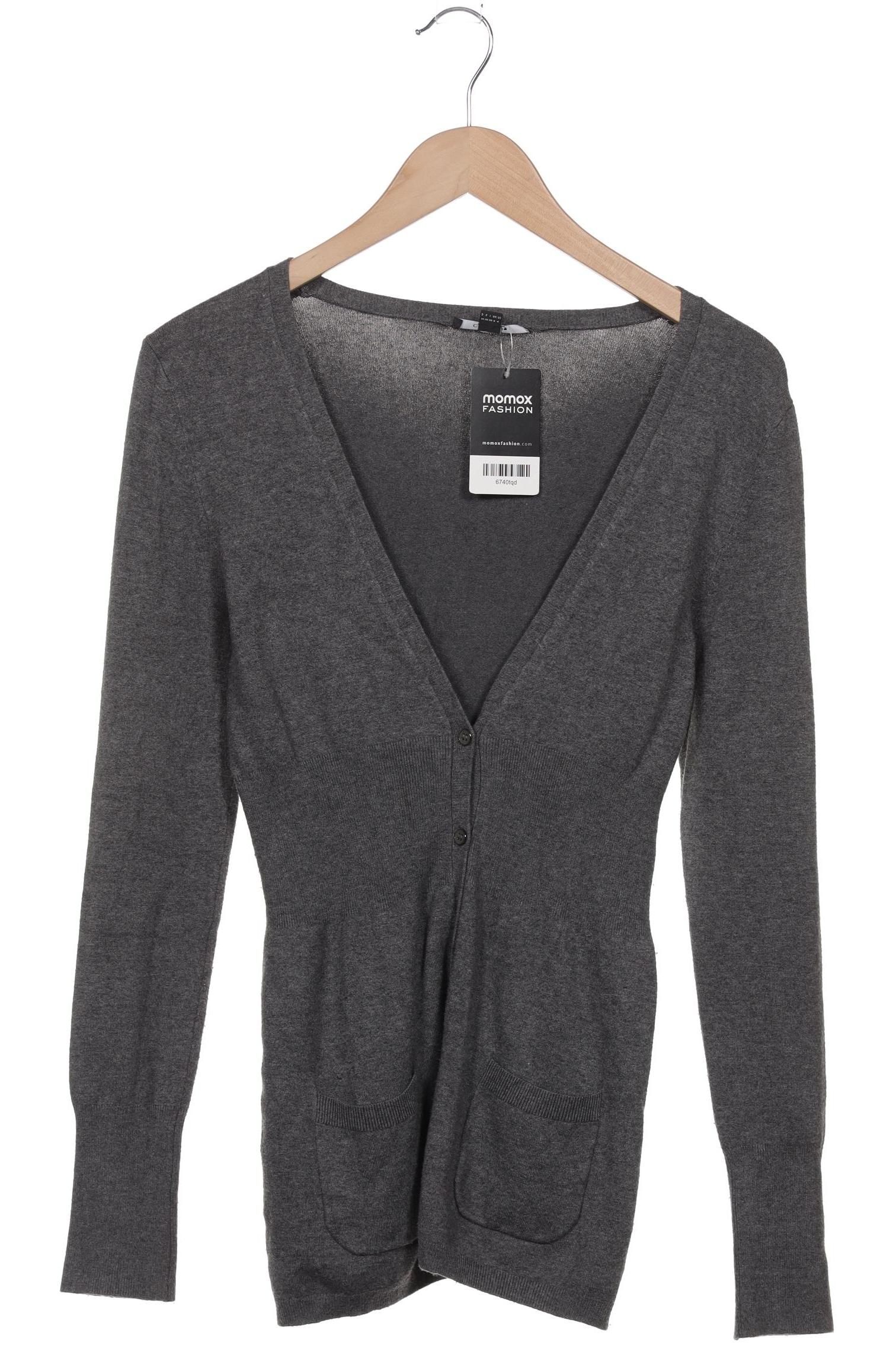 

Comma Damen Strickjacke, grau, Gr. 34