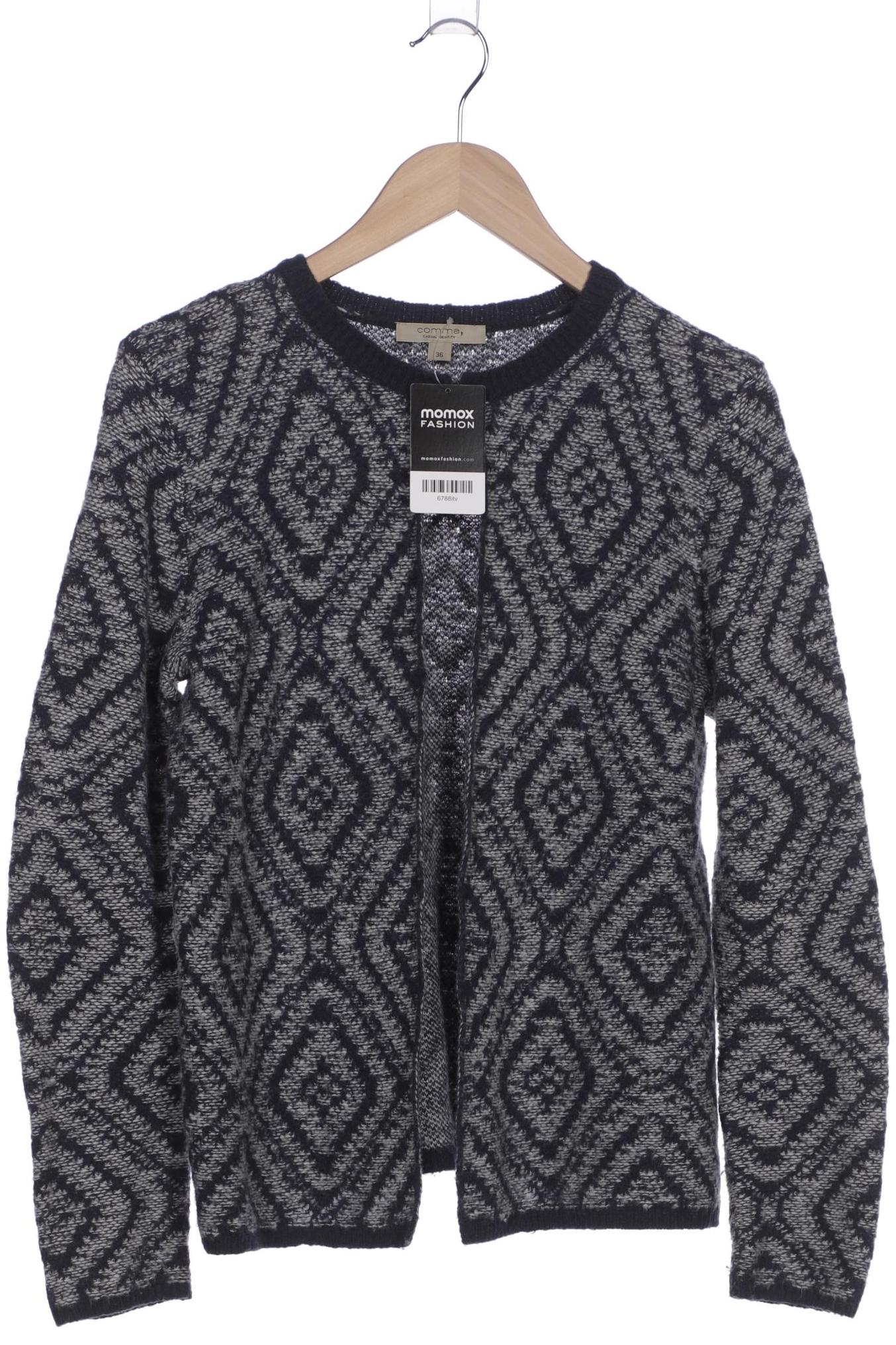 

Comma Damen Strickjacke, marineblau, Gr. 36
