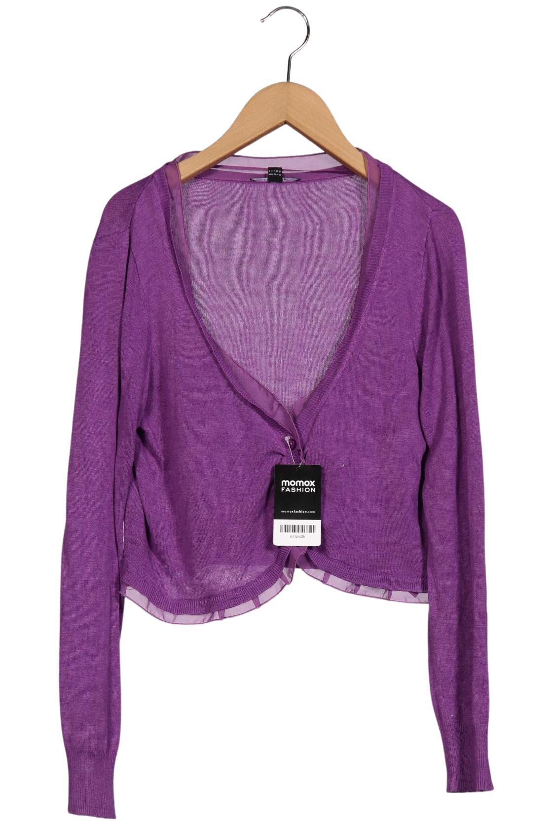 

Comma Damen Strickjacke, flieder, Gr. 40