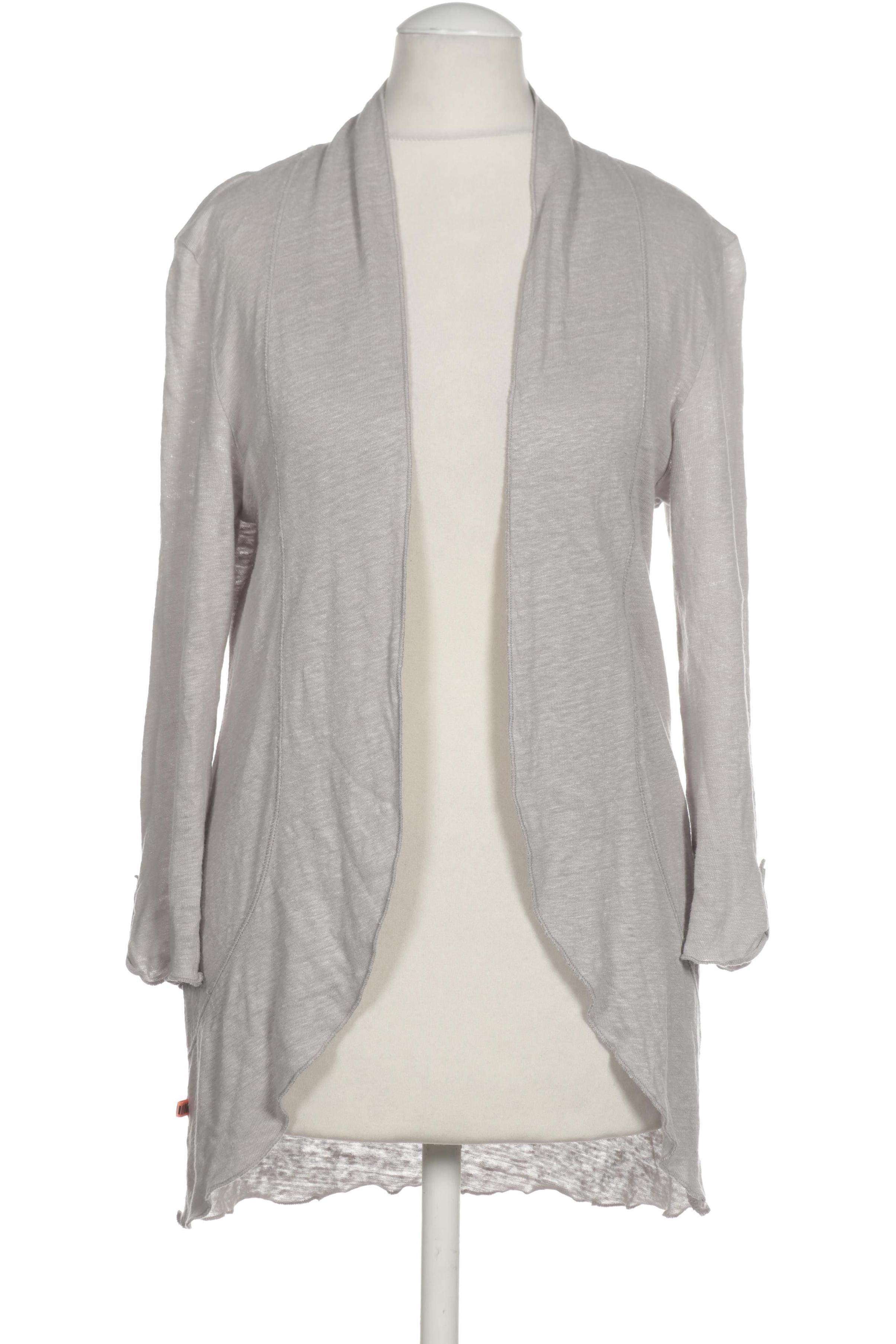 

Comma Damen Strickjacke, grau, Gr. 36