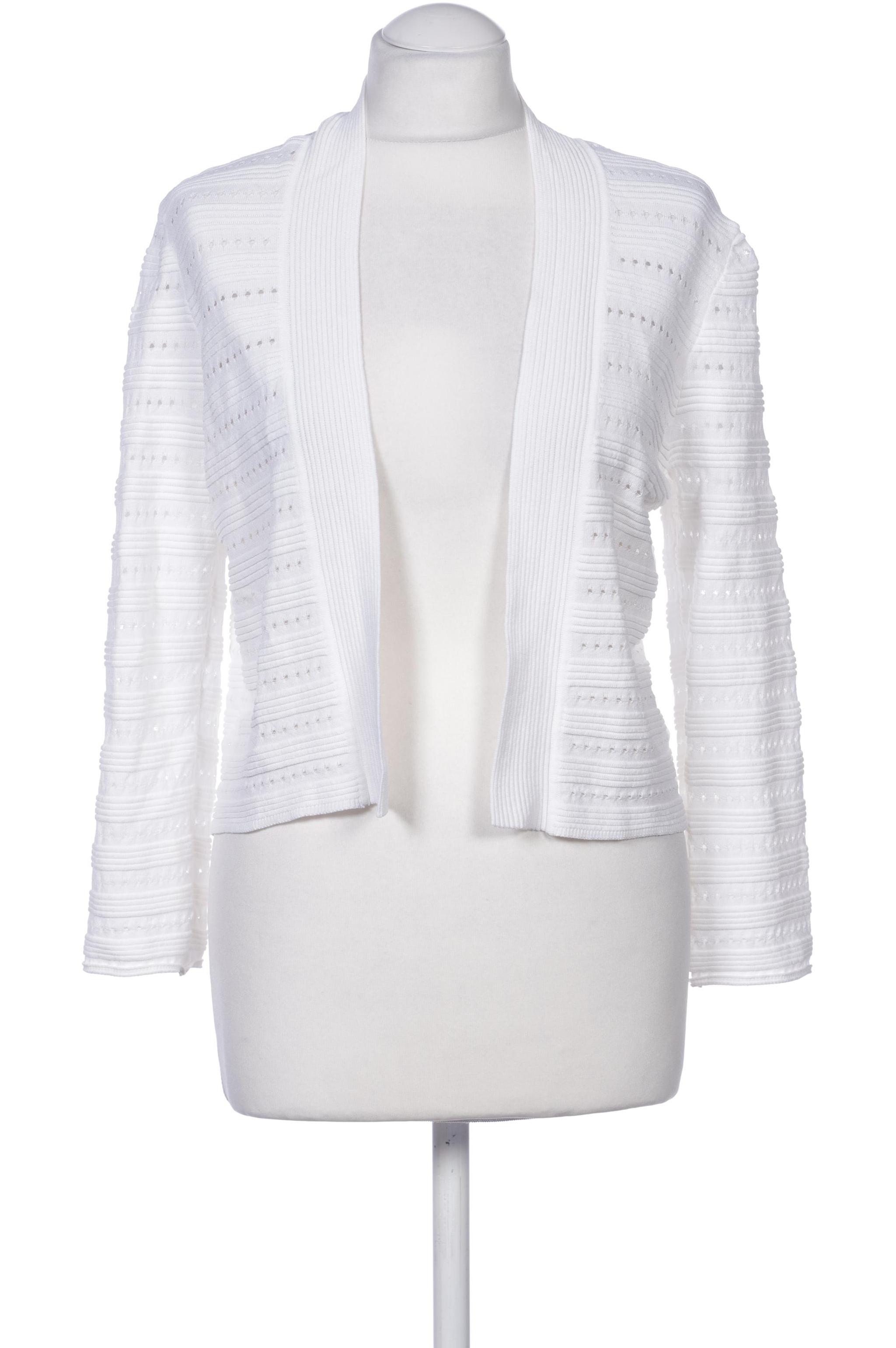 

Comma Damen Strickjacke, weiß, Gr. 38