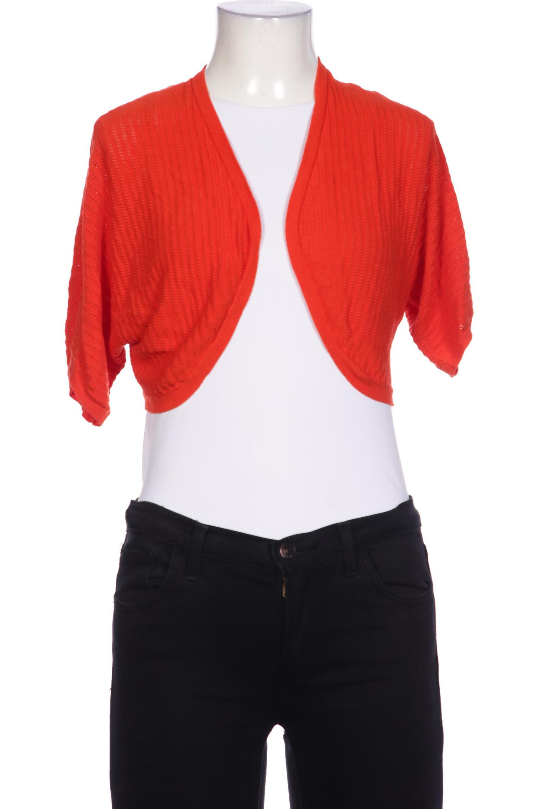 

Comma Damen Strickjacke, orange, Gr. 36