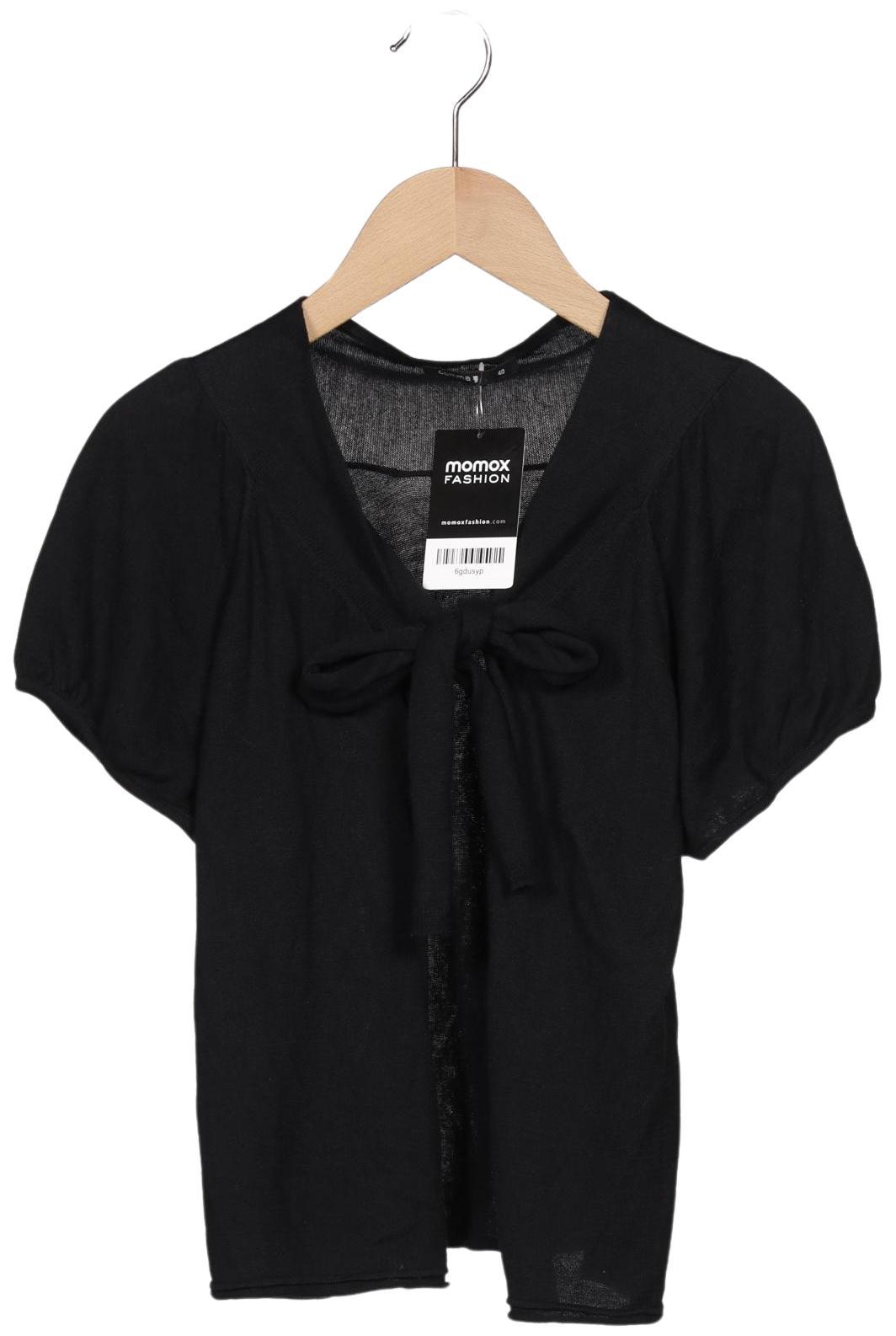 

Comma Damen Strickjacke, schwarz, Gr. 40