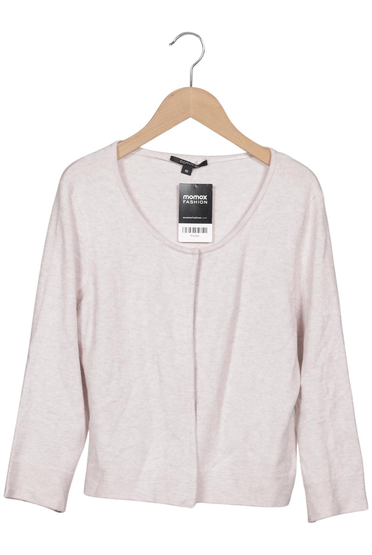 

Comma Damen Strickjacke, beige, Gr. 42