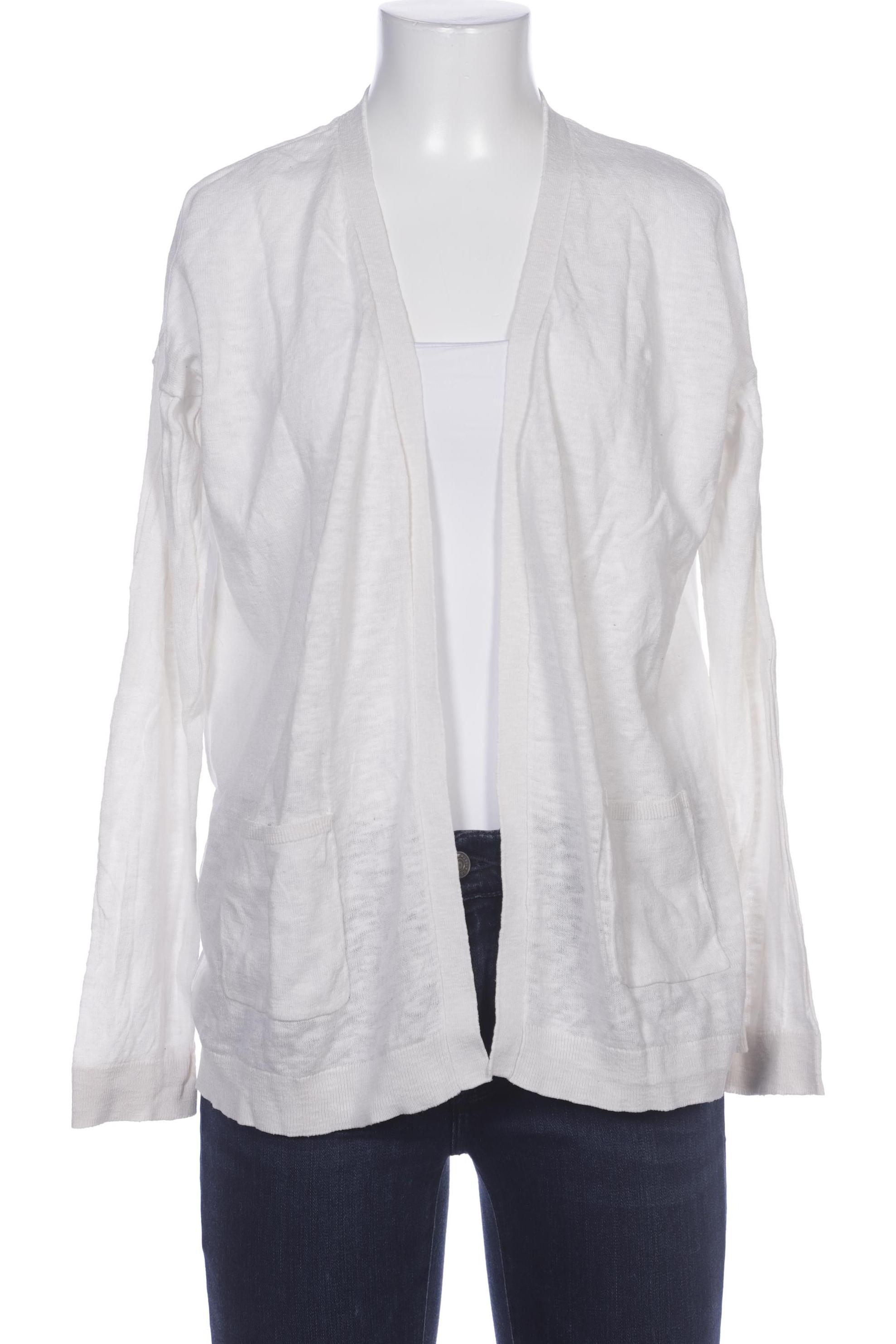 

Comma Damen Strickjacke, weiß, Gr. 36